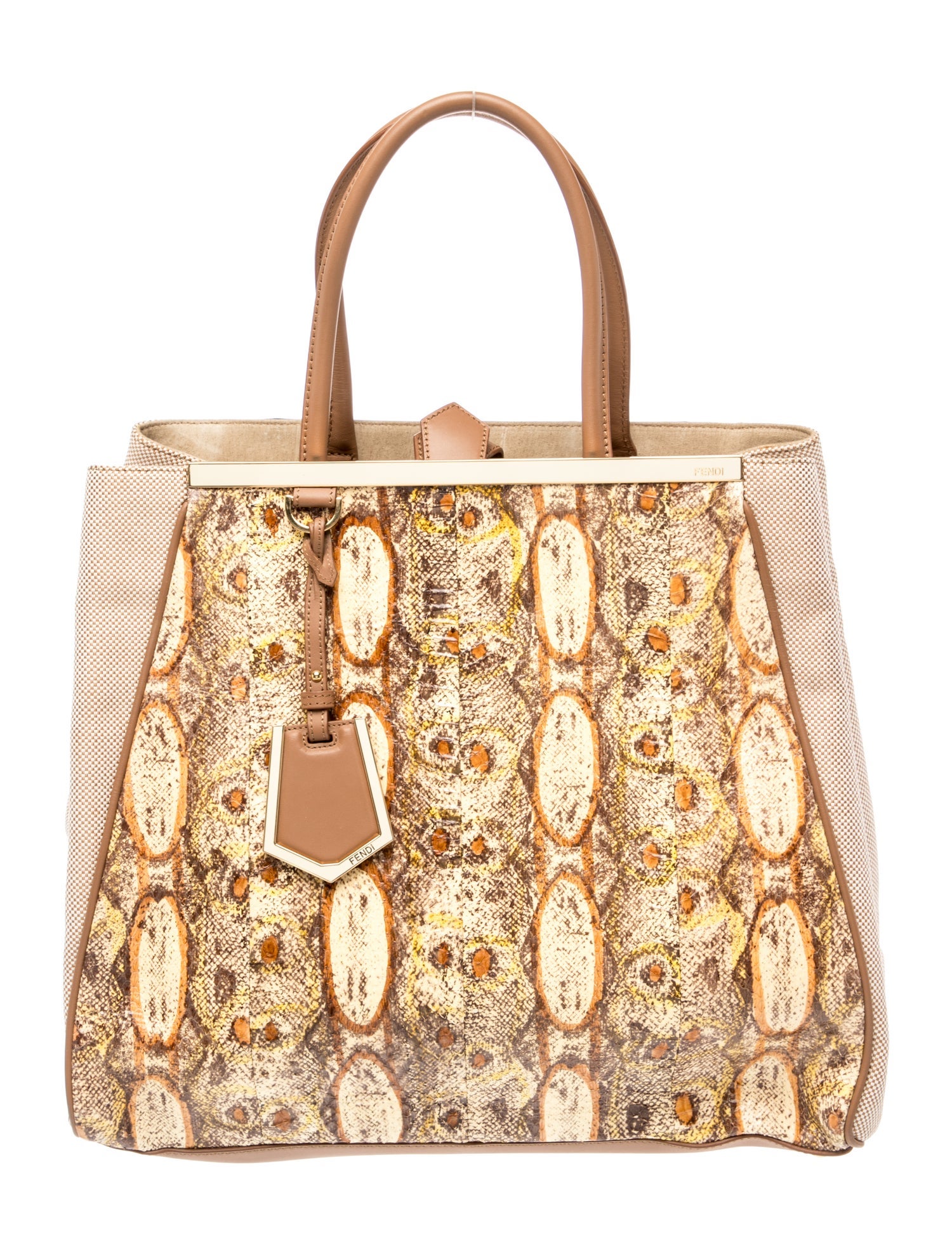 Fendi Python 2Jours Large
