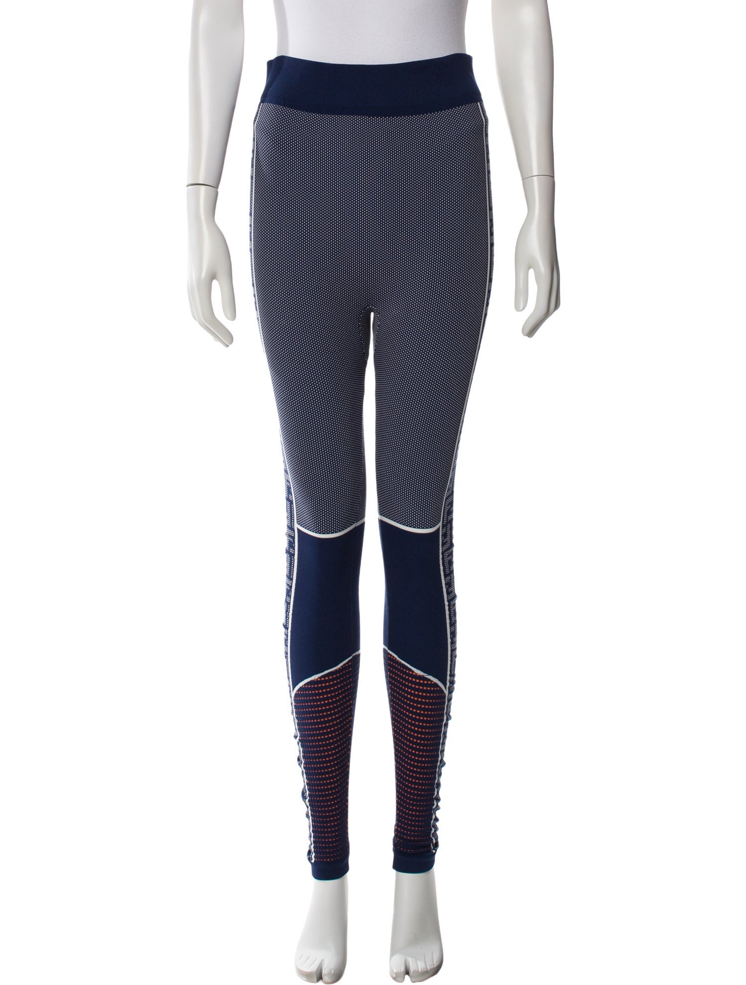 Fendi Nylon Colorblock Pattern Sweatpants