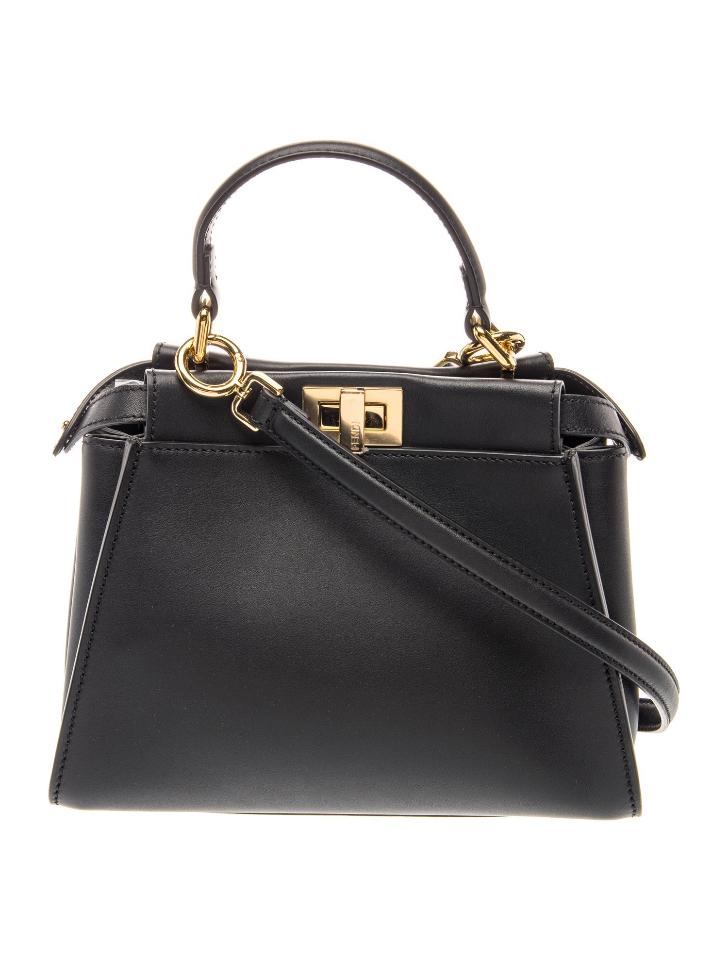 Fendi Leather Peekaboo Mini