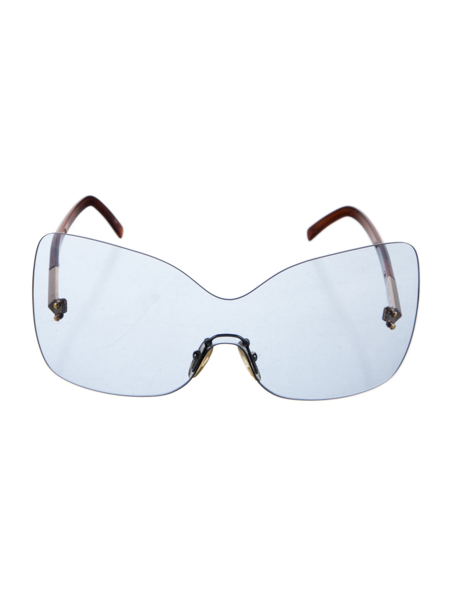 Fendi Oversize Tinted Sunglasses