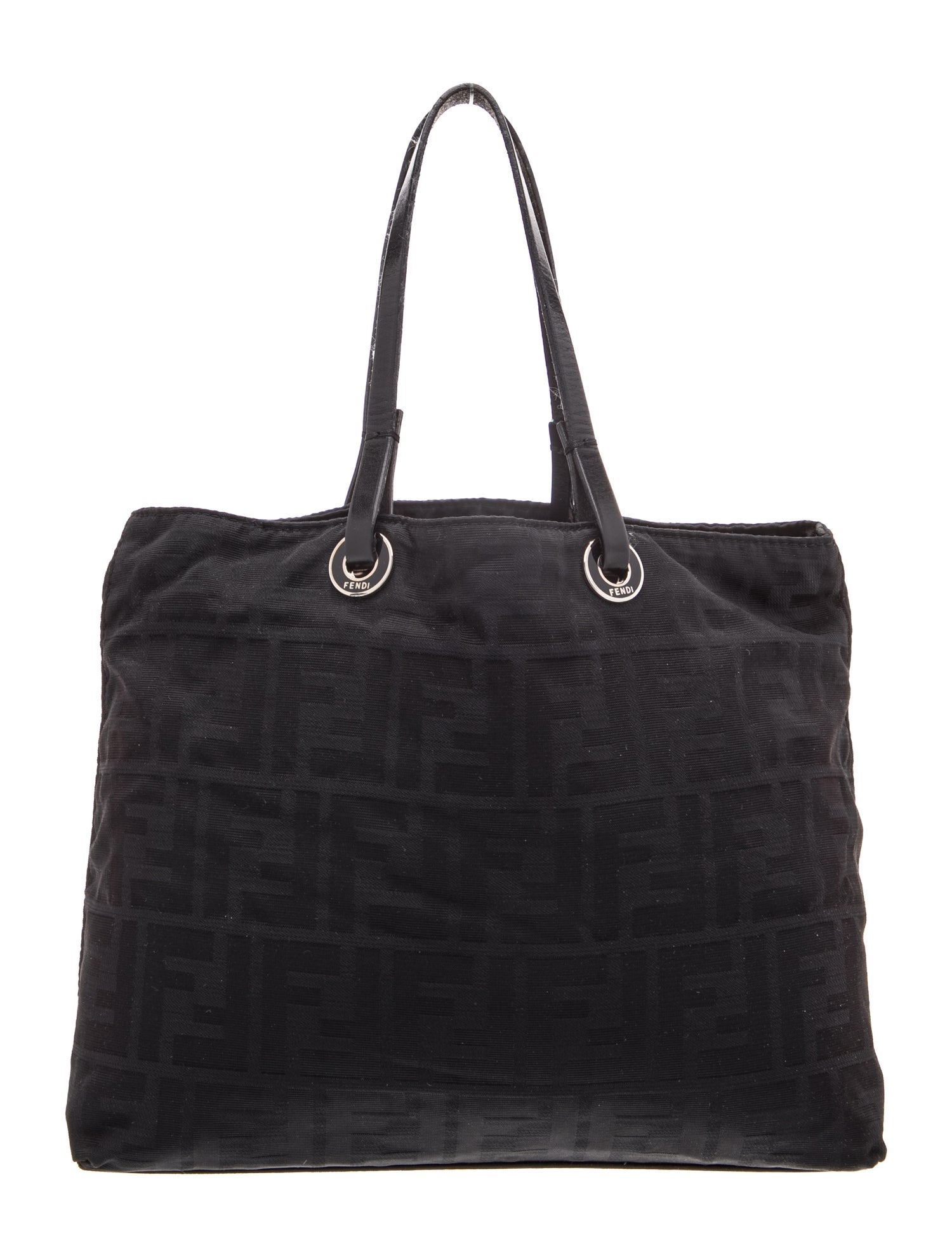 Fendi Zucca FF Top Handle Bag