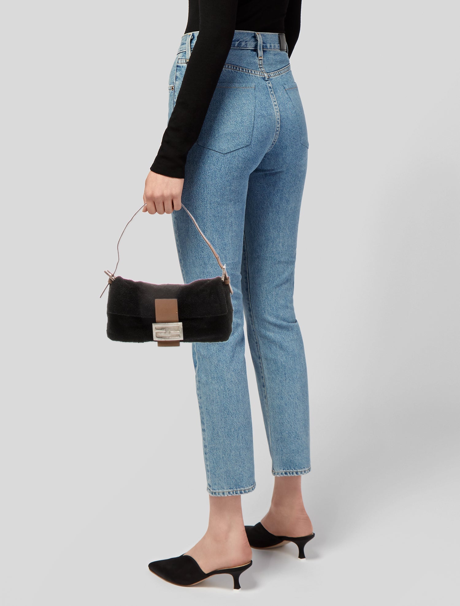 Fendi Zucca FF Baguette Vintage