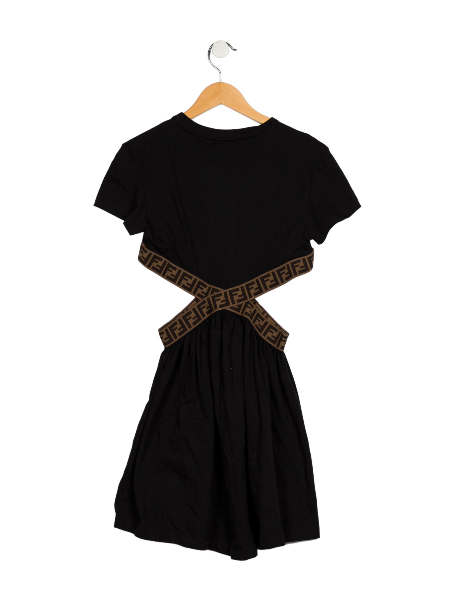 Fendi Girls' Solid Dress