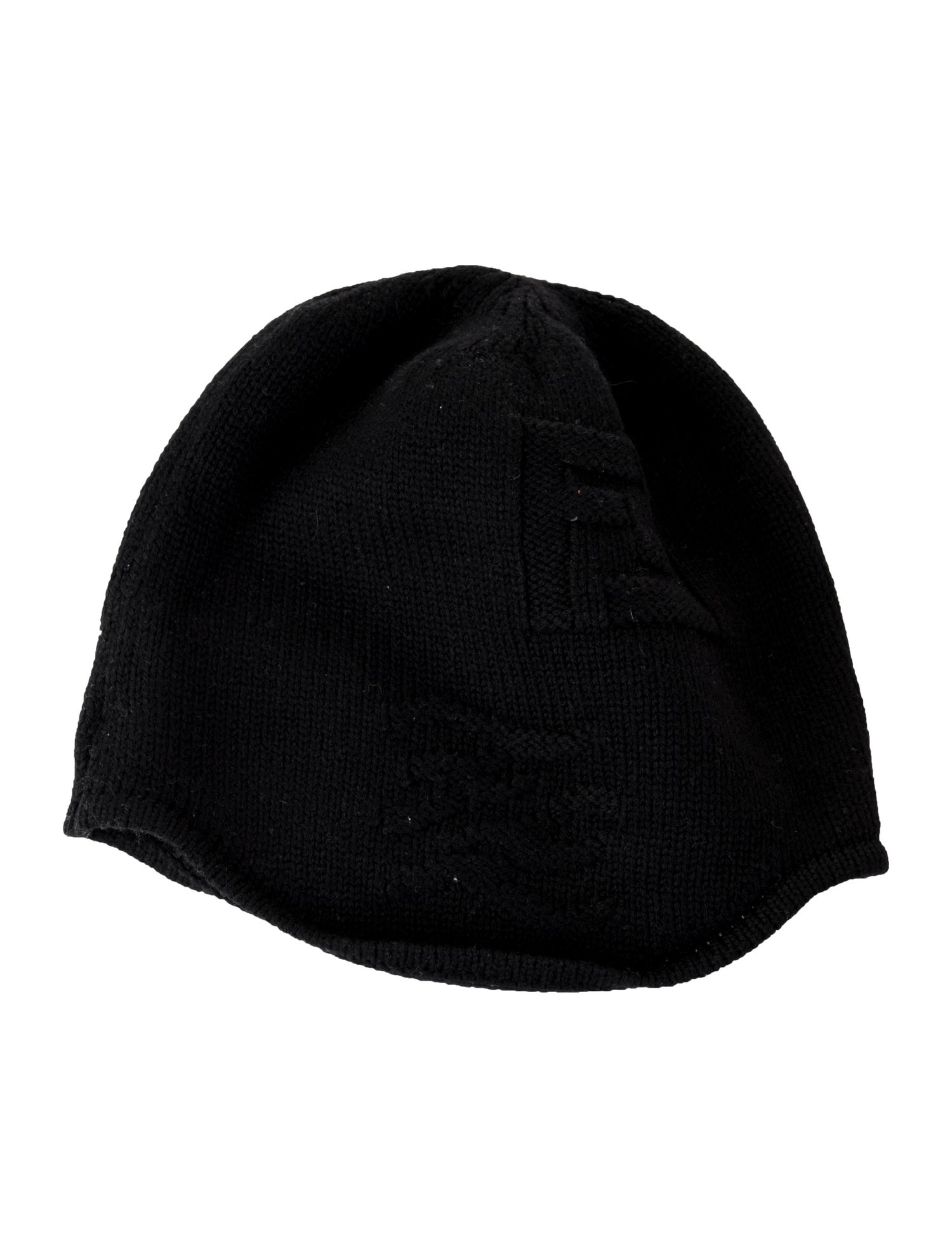 Fendi Solid Wool Beanie