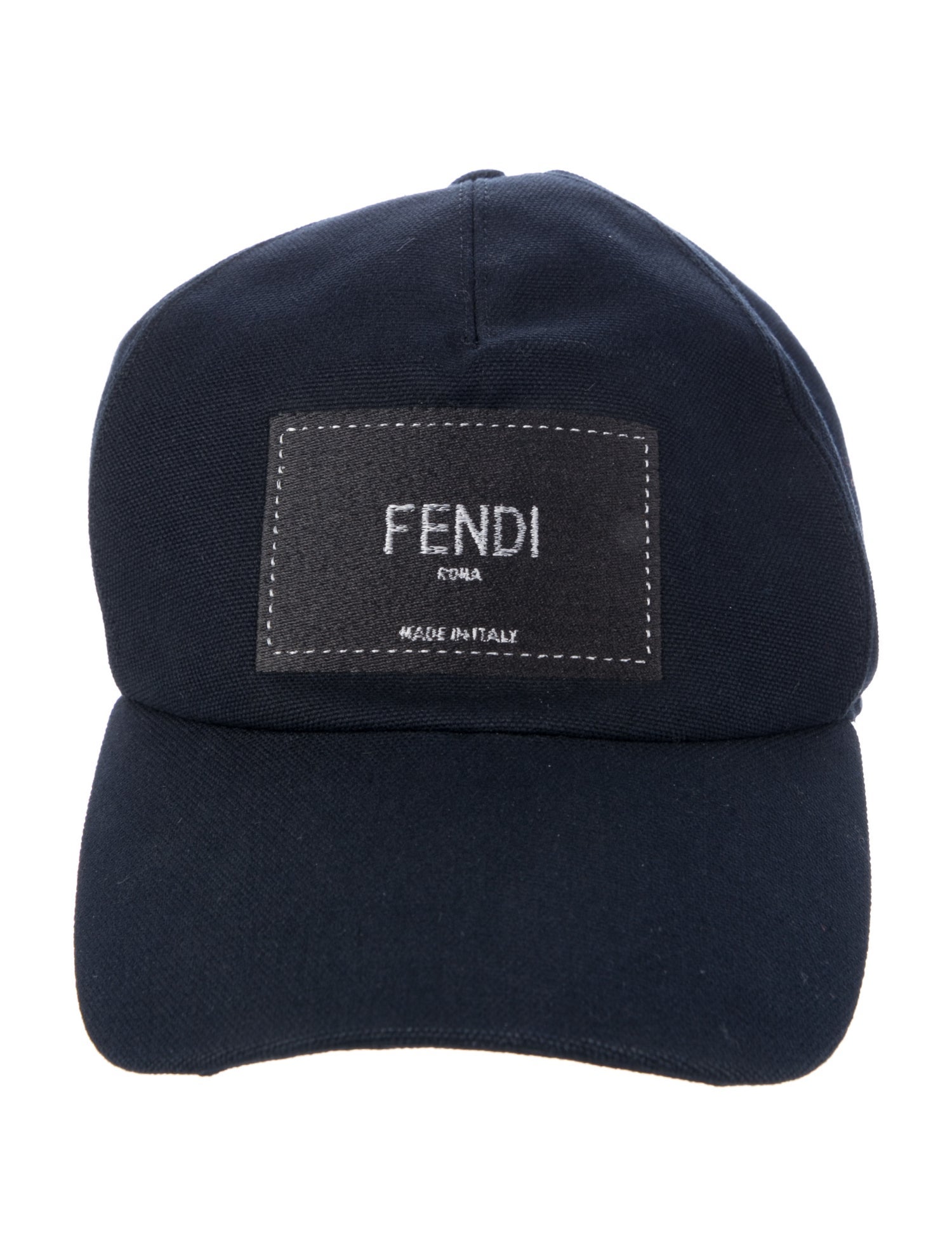 Fendi Logo Patch Baseball Cap
