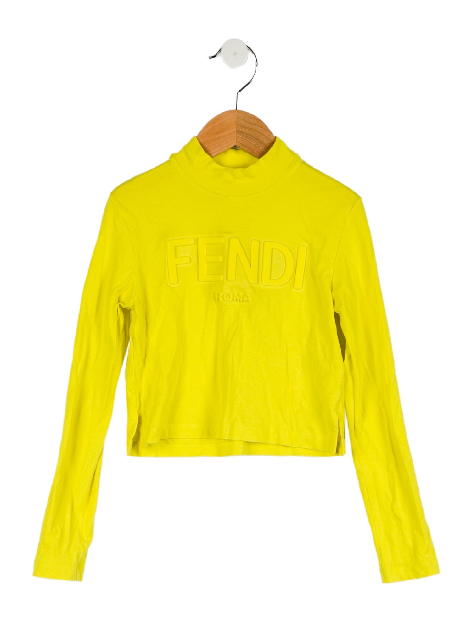 Fendi Girls' Long Sleeve Top