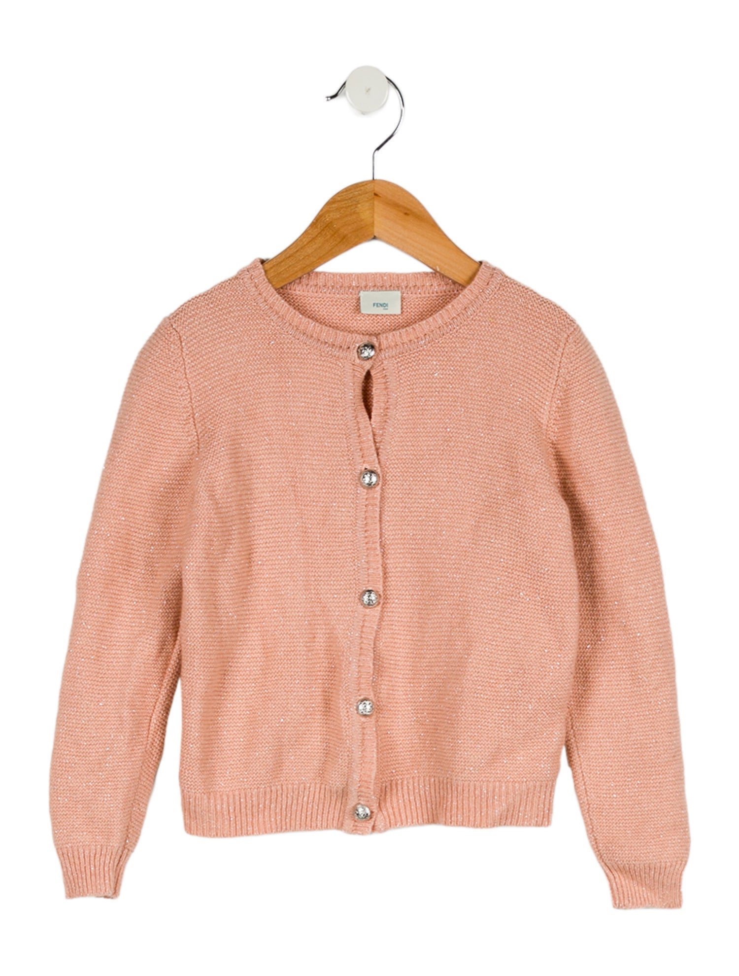Fendi Girls' Knitted Cardigan