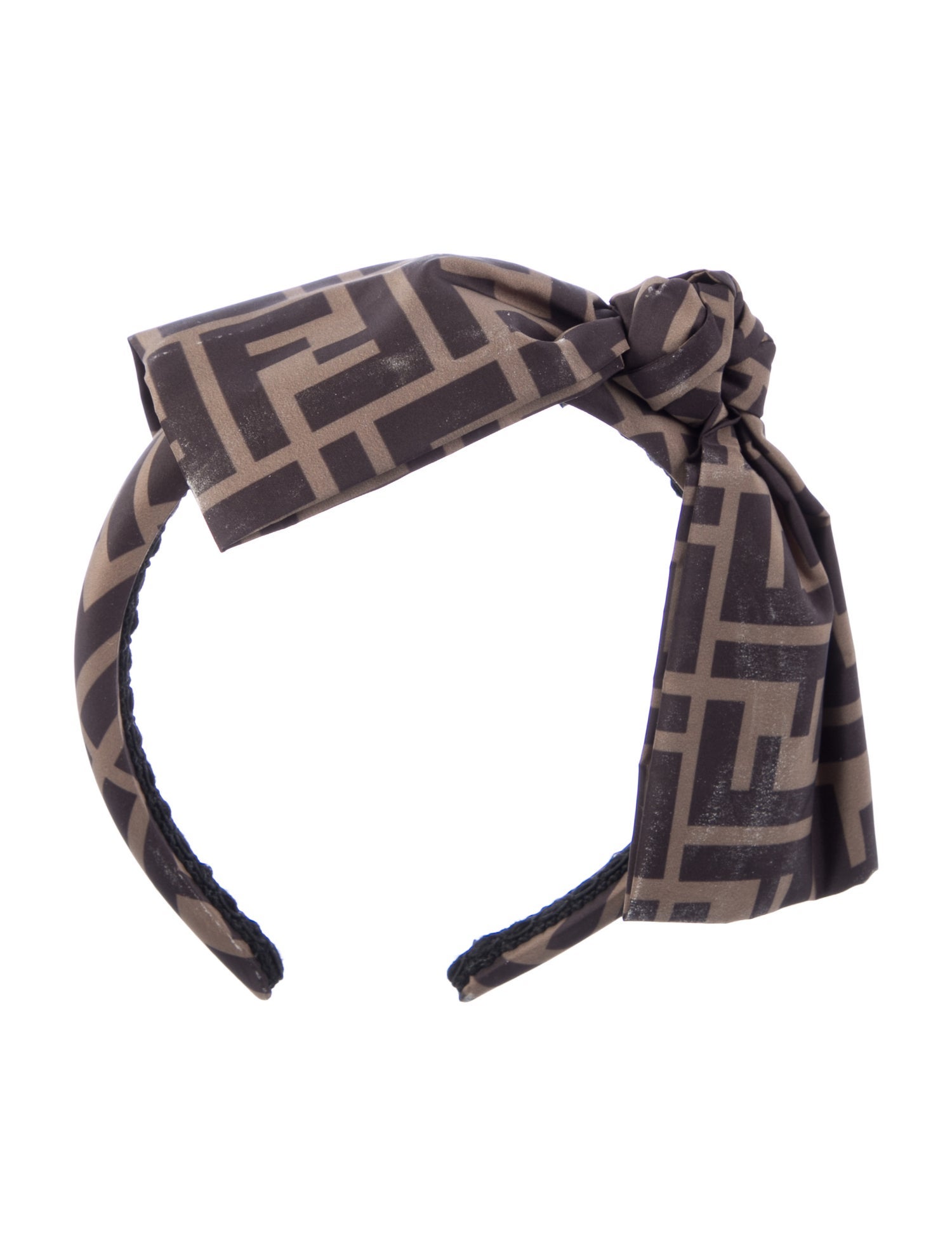 Fendi Girls Pattern Printed Branded Headband