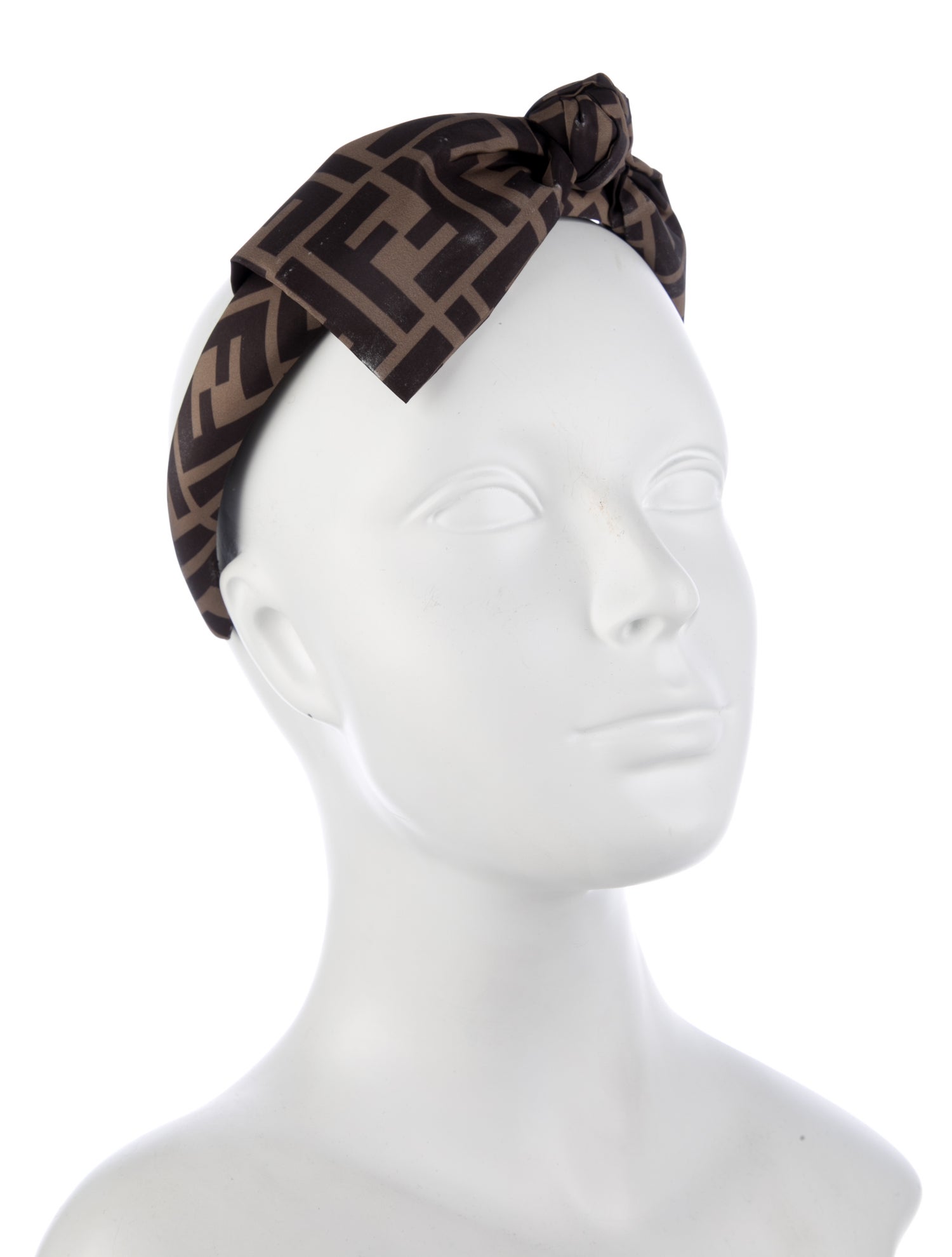 Fendi Girls Pattern Printed Branded Headband