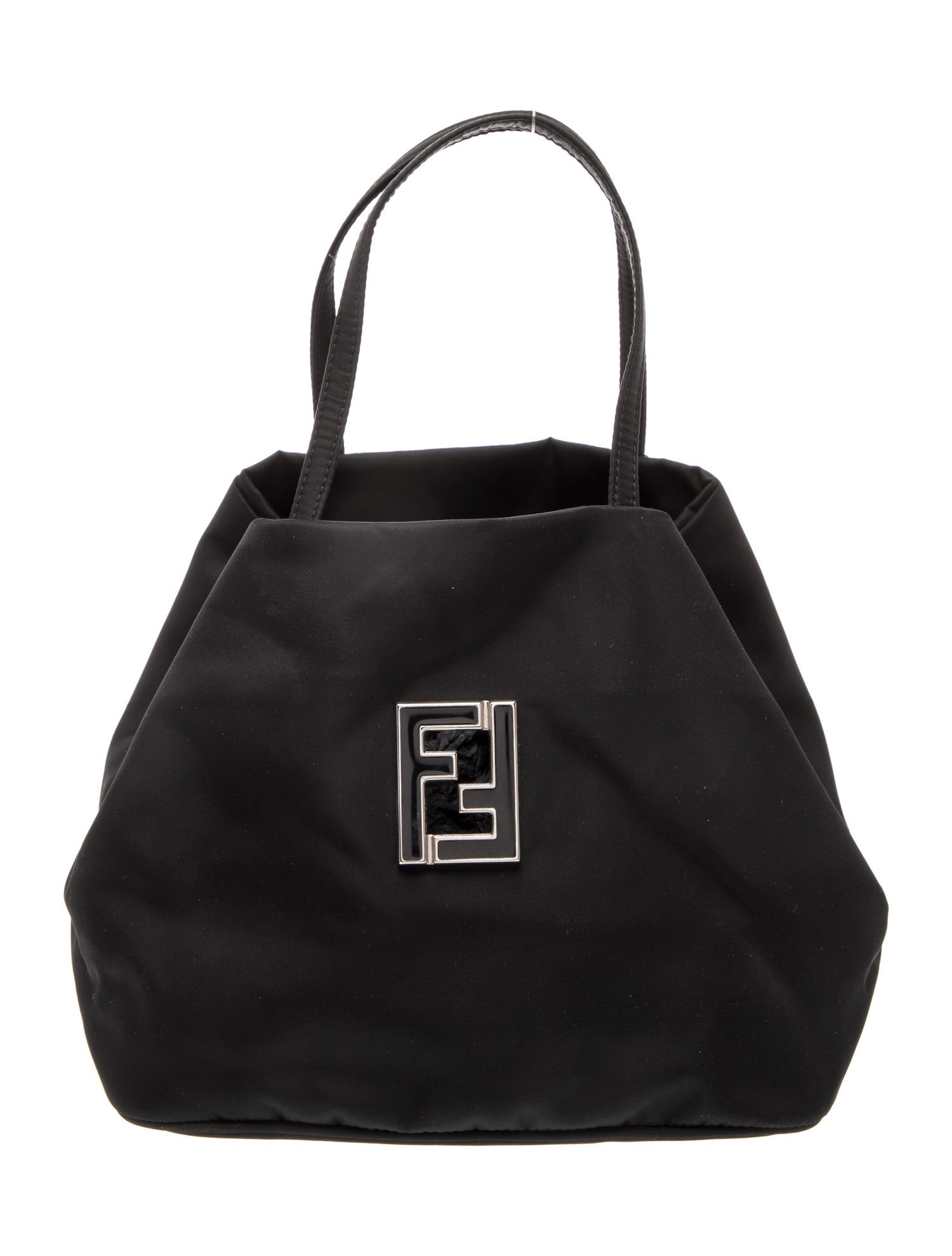 Fendi Zucca FF Nylon Tote Vintage