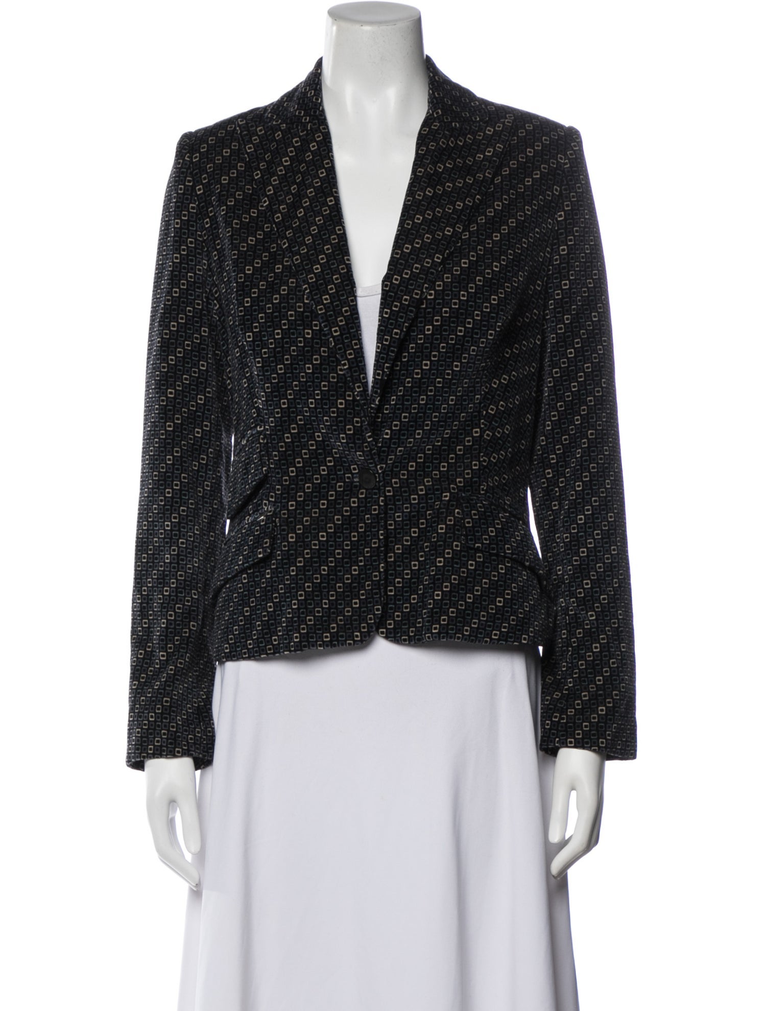 Fendi Printed Blazer