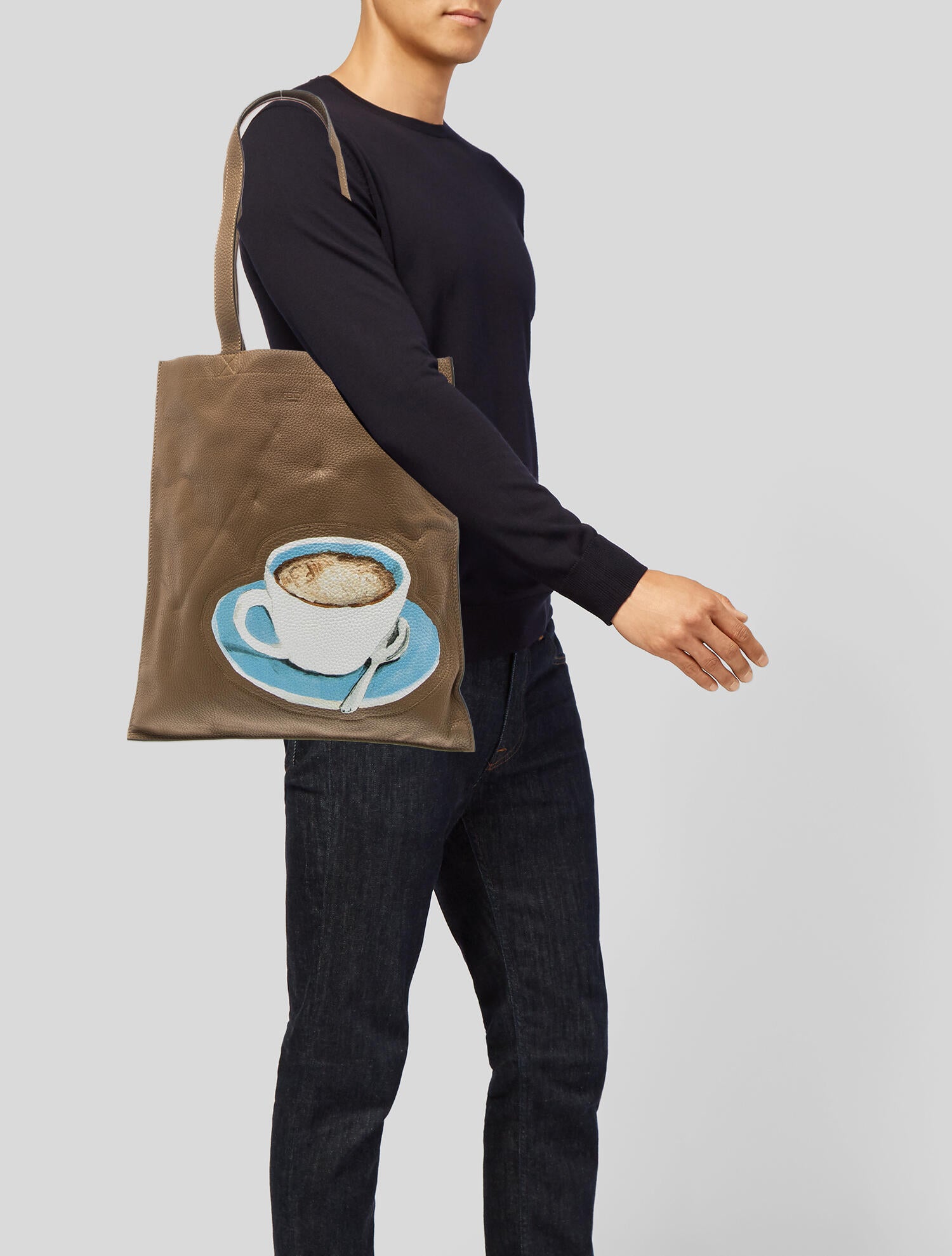 Fendi Leather Tote