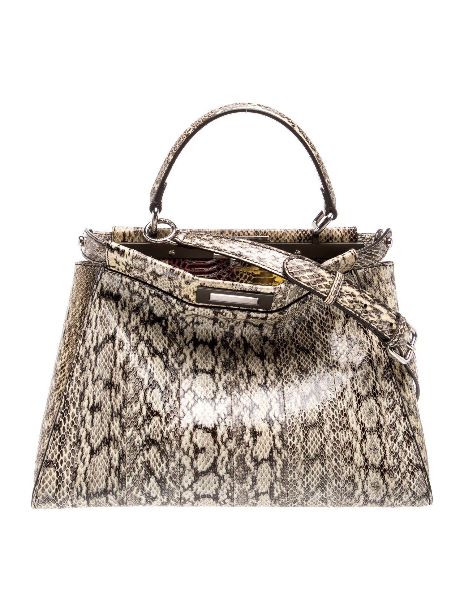 Fendi Python Peekaboo Medium