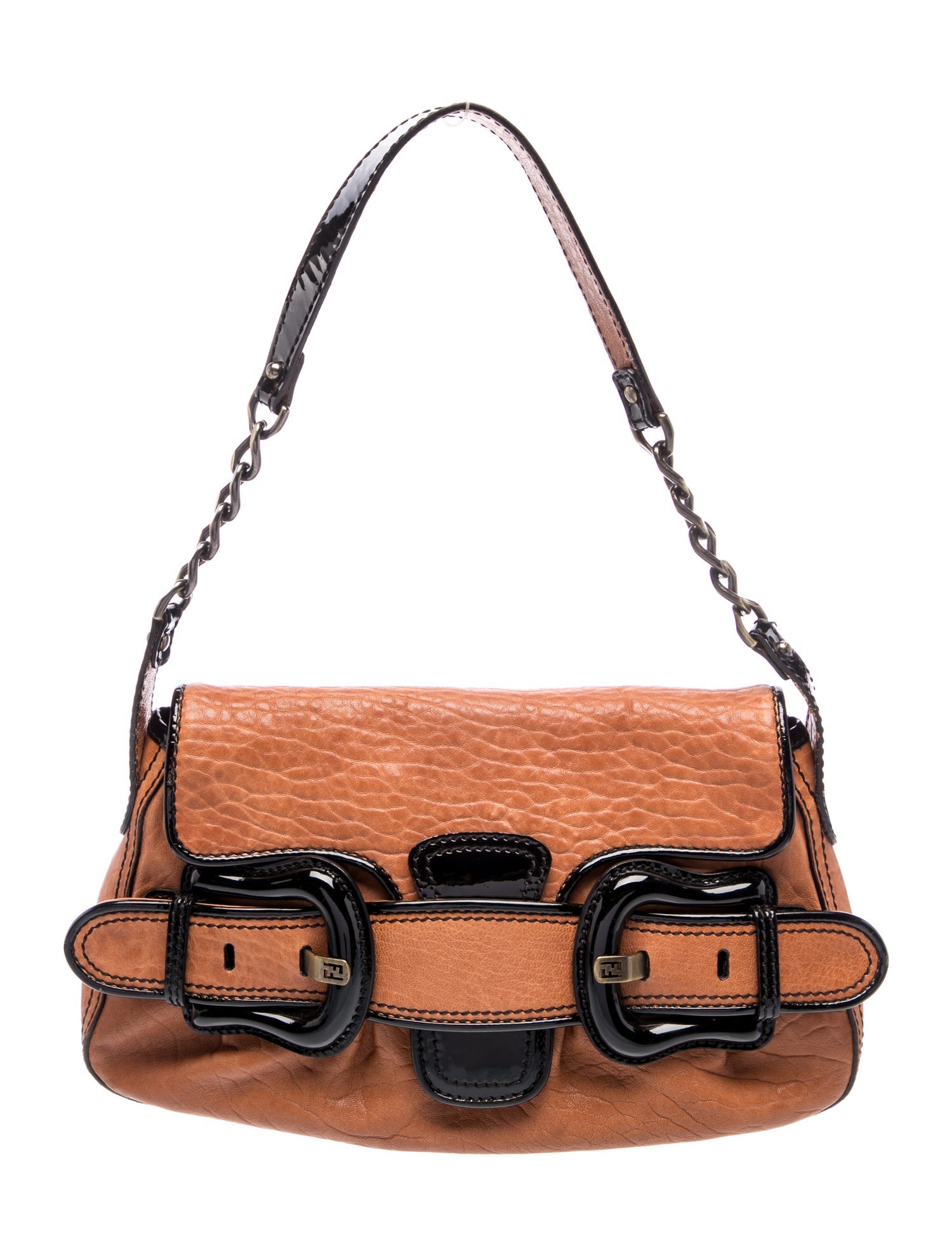 Fendi Leather Shoulder Bag
