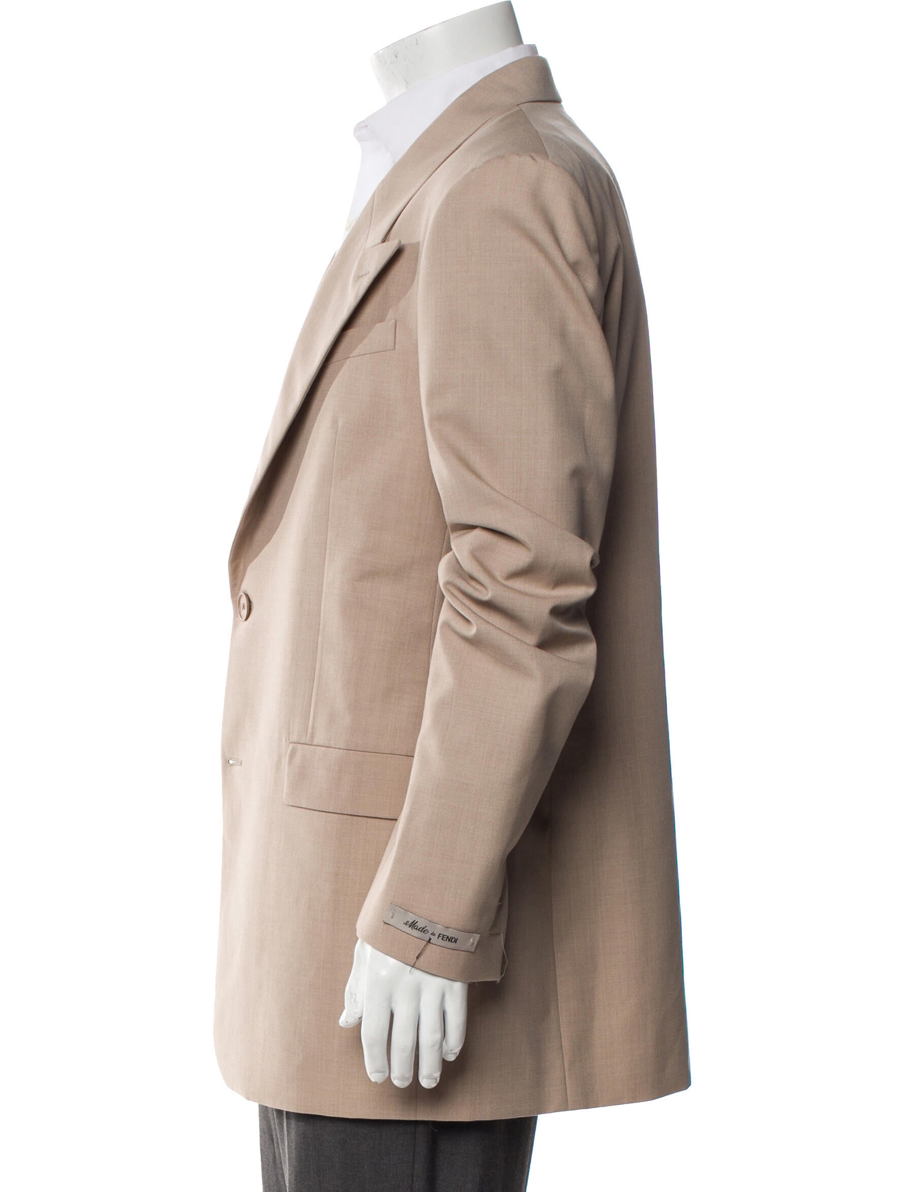 Fendi Virgin Wool Overcoat