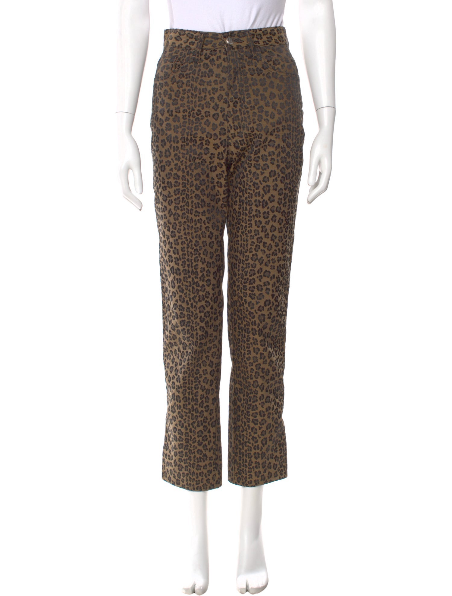 Fendi Vintage Straight Leg Pants