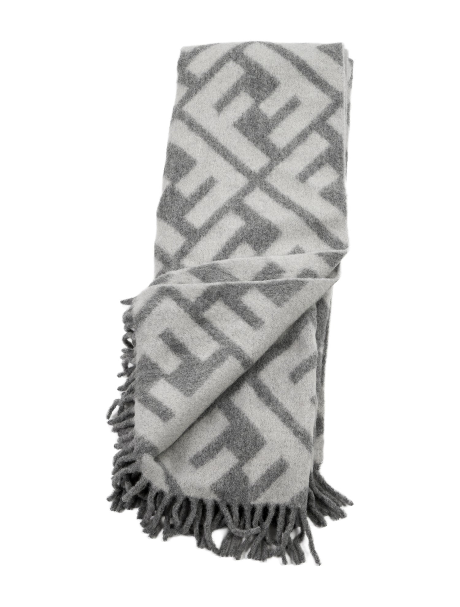 Fendi Pattern Logo Scarf