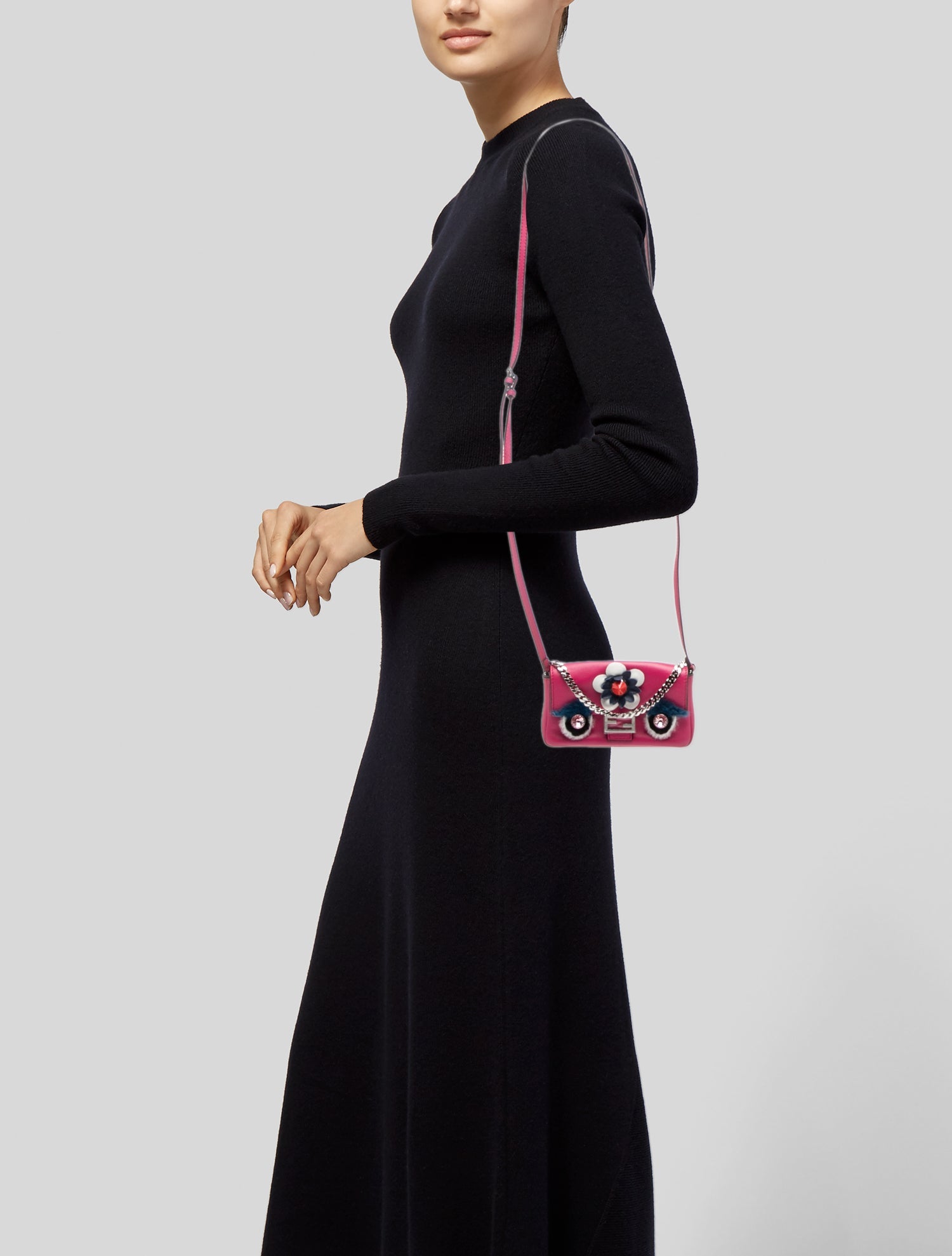 Fendi Monsters Baguette Micro