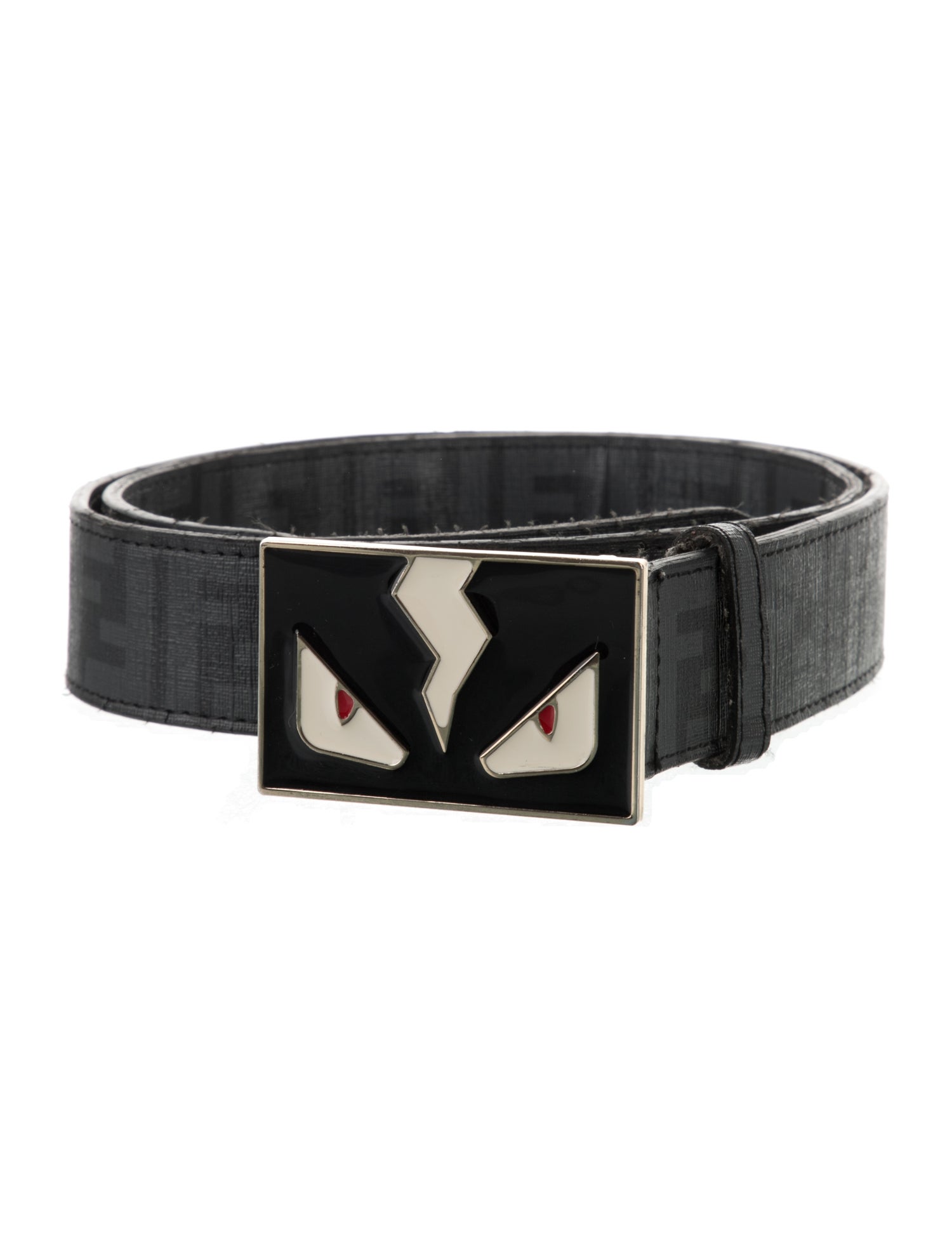 Fendi Zucca FF Logo Waist Belt