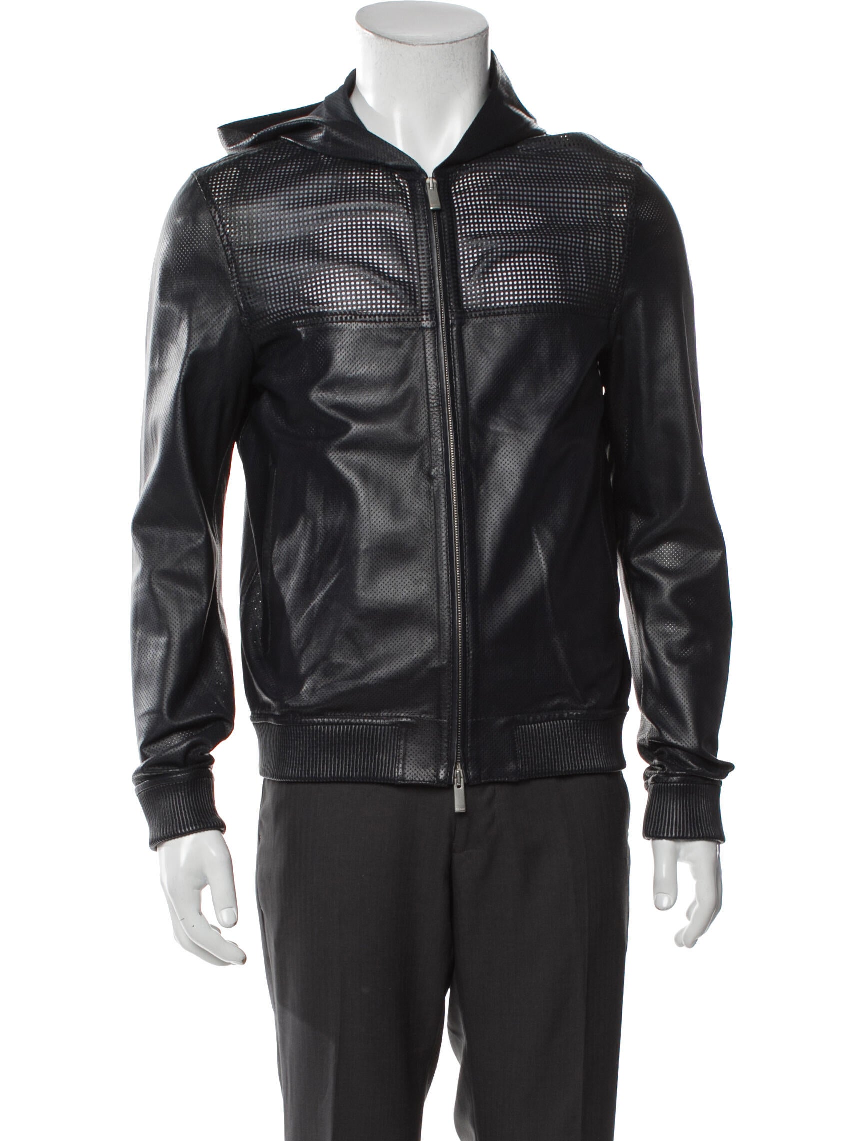 Fendi Lambskin Moto Jacket