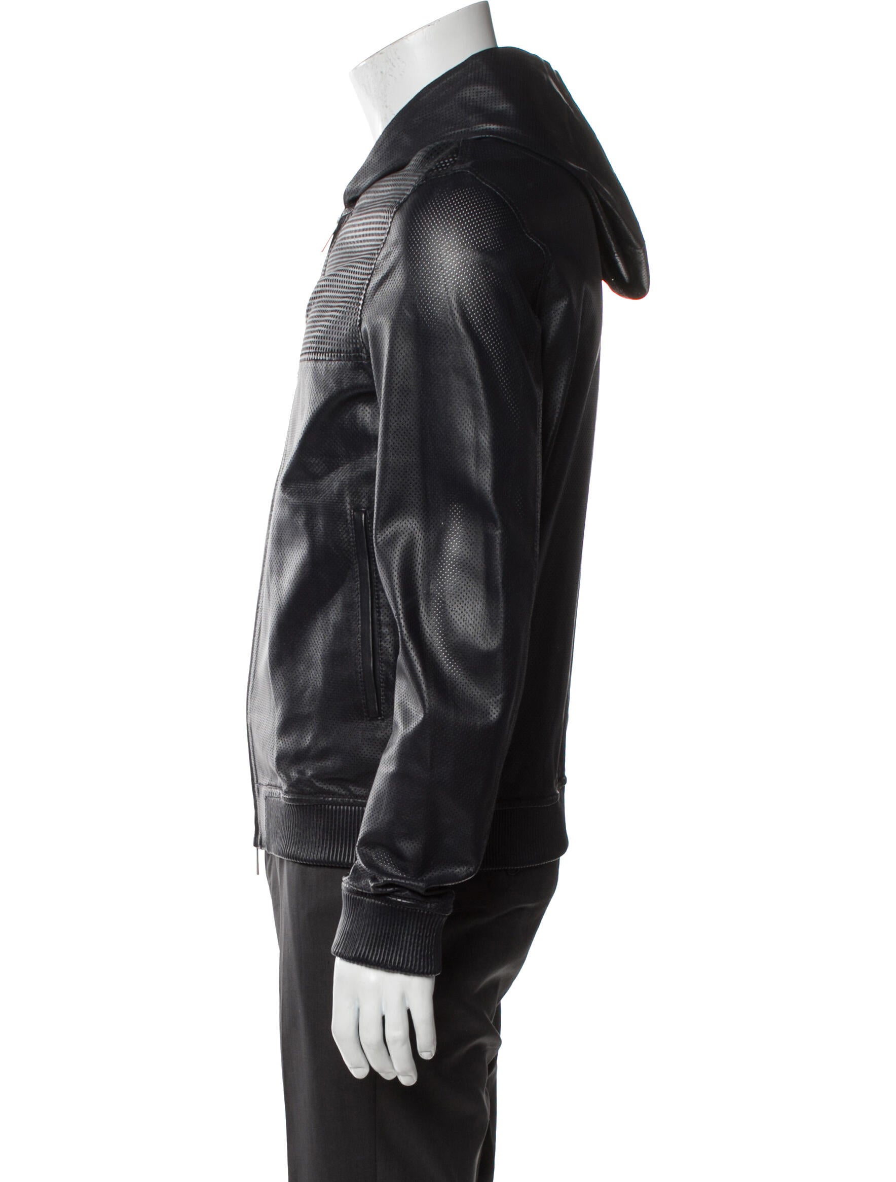 Fendi Lambskin Moto Jacket