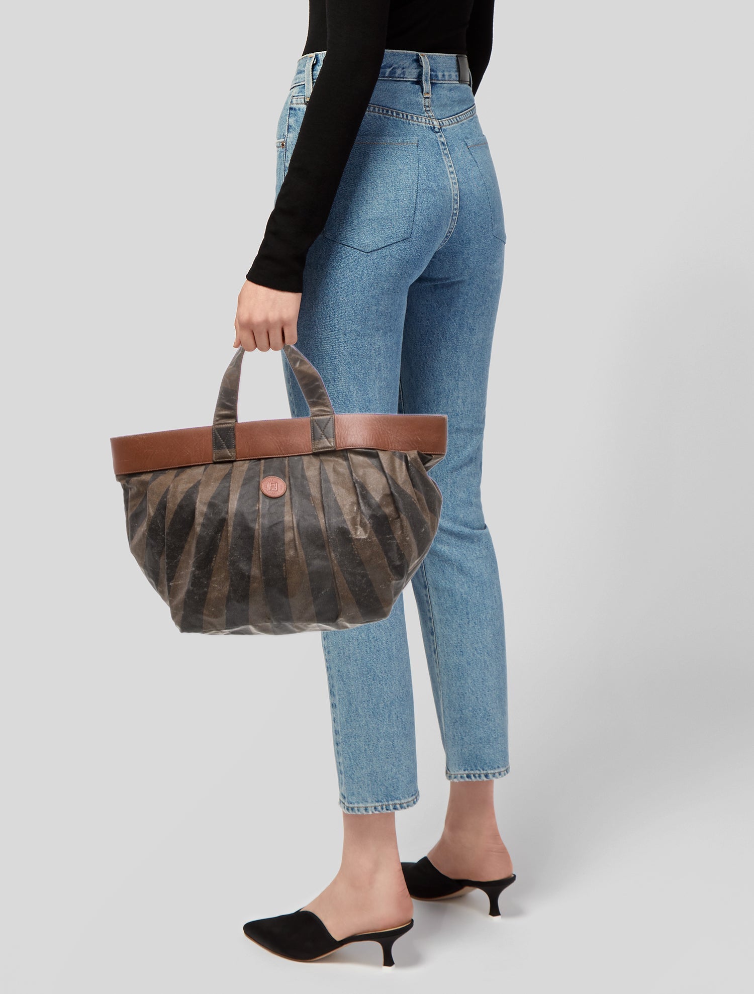 Fendi Leather Tote