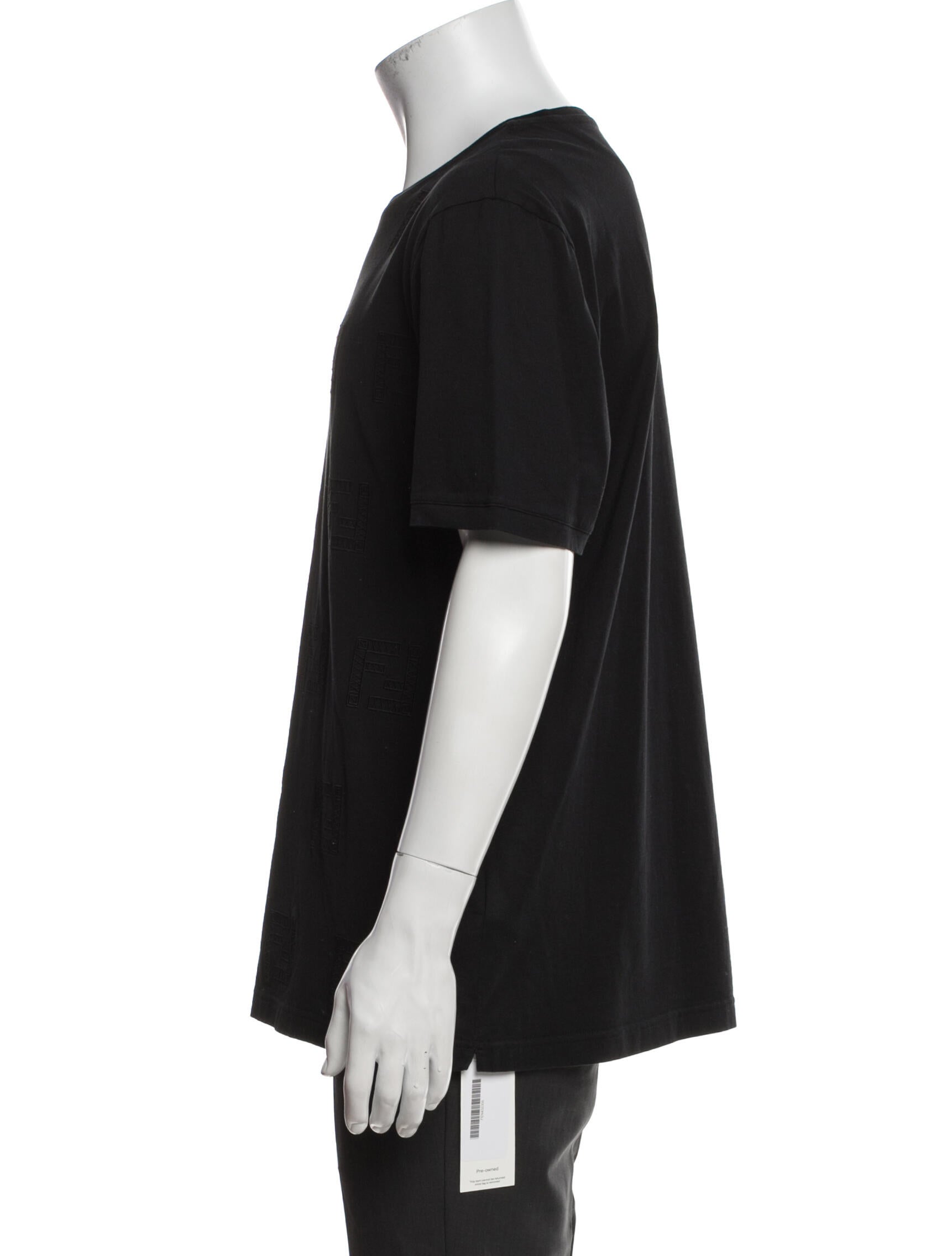 Fendi Crew Neck Short Sleeve T-Shirt