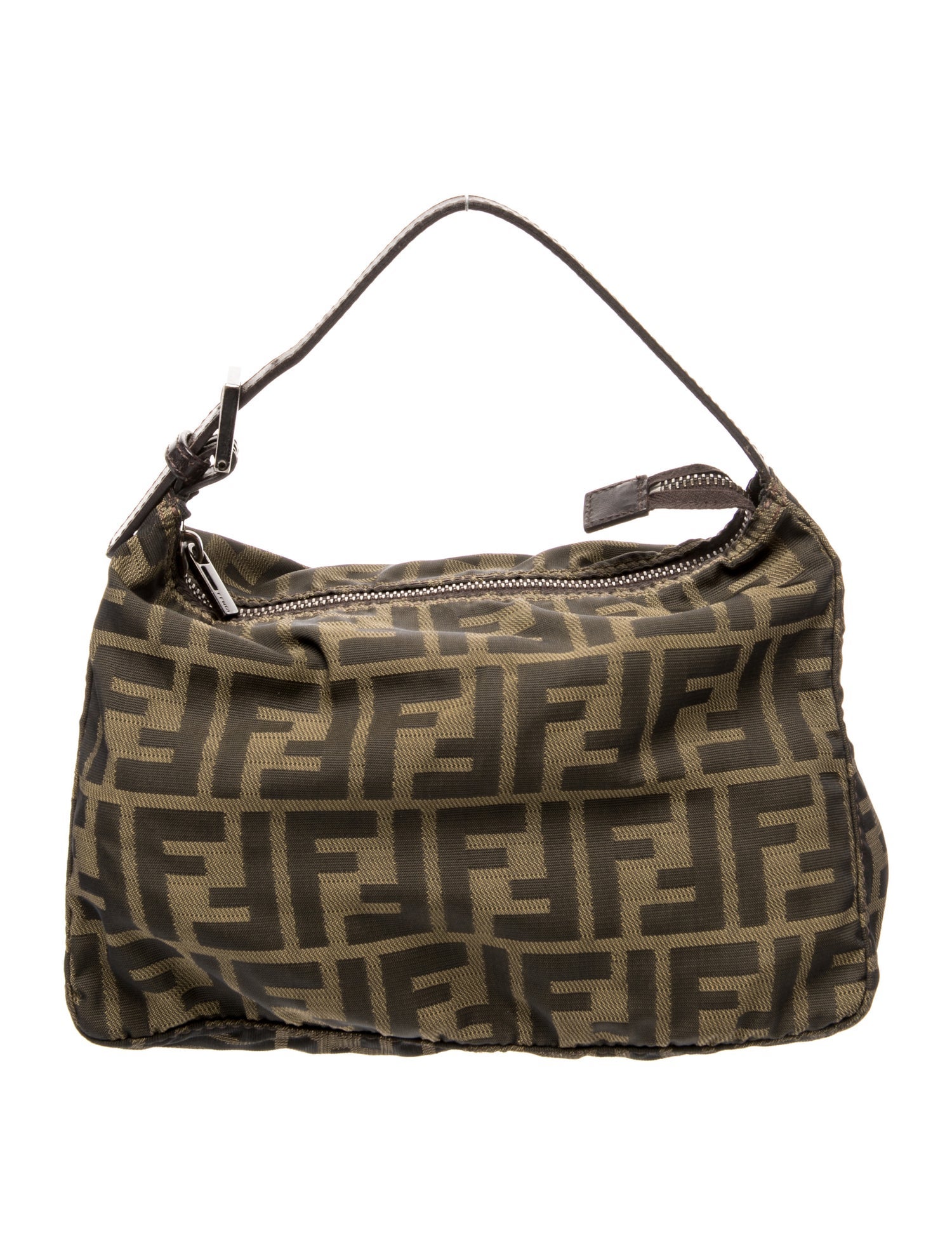 Fendi Zucca FF Top Handle Bag Vintage