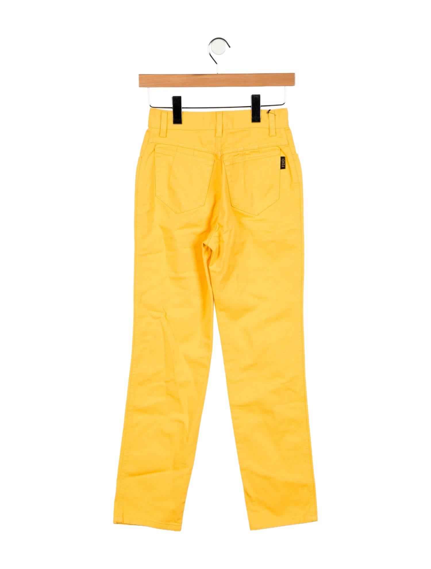 Fendi Mid-Rise Straight Leg Jeans w/ Tags