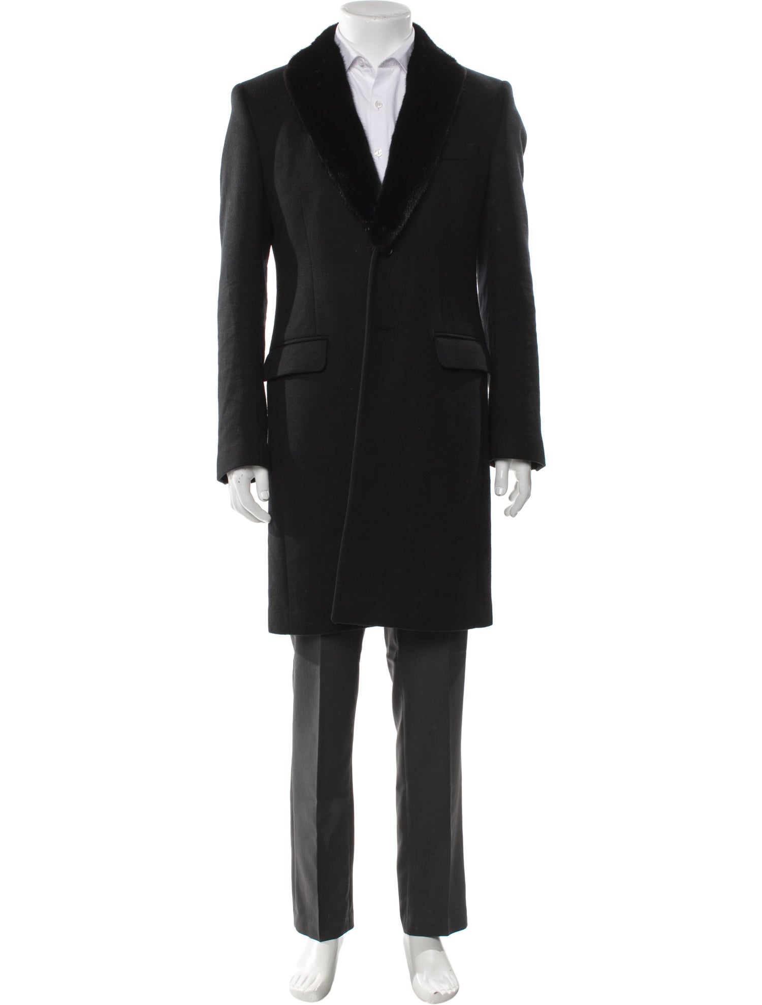 Fendi Virgin Wool Overcoat