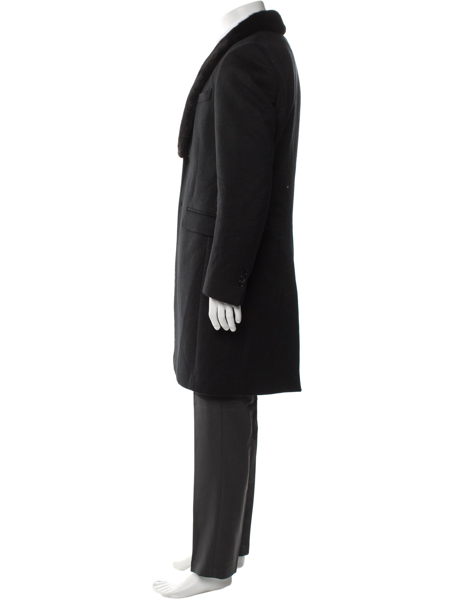 Fendi Virgin Wool Overcoat