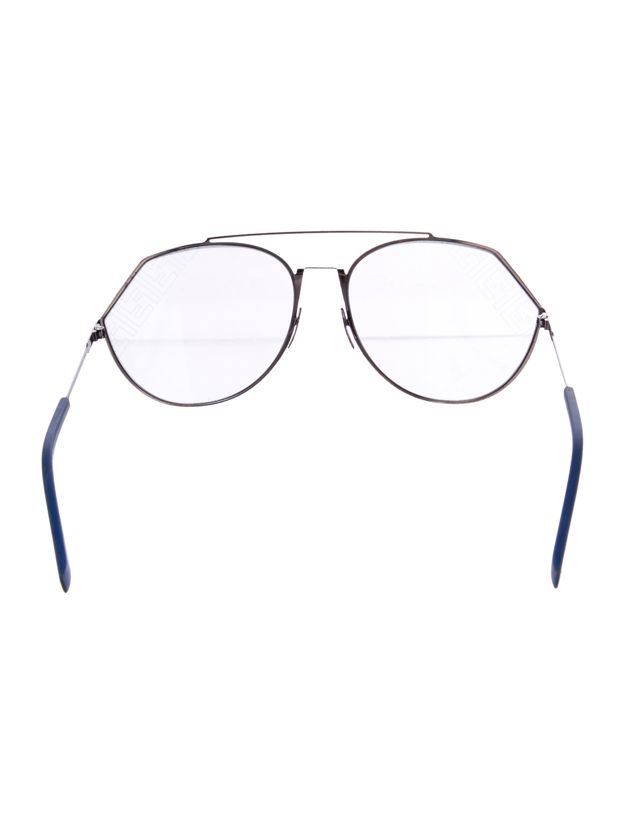 Fendi Zucca FF Logo Oversize Sunglasses
