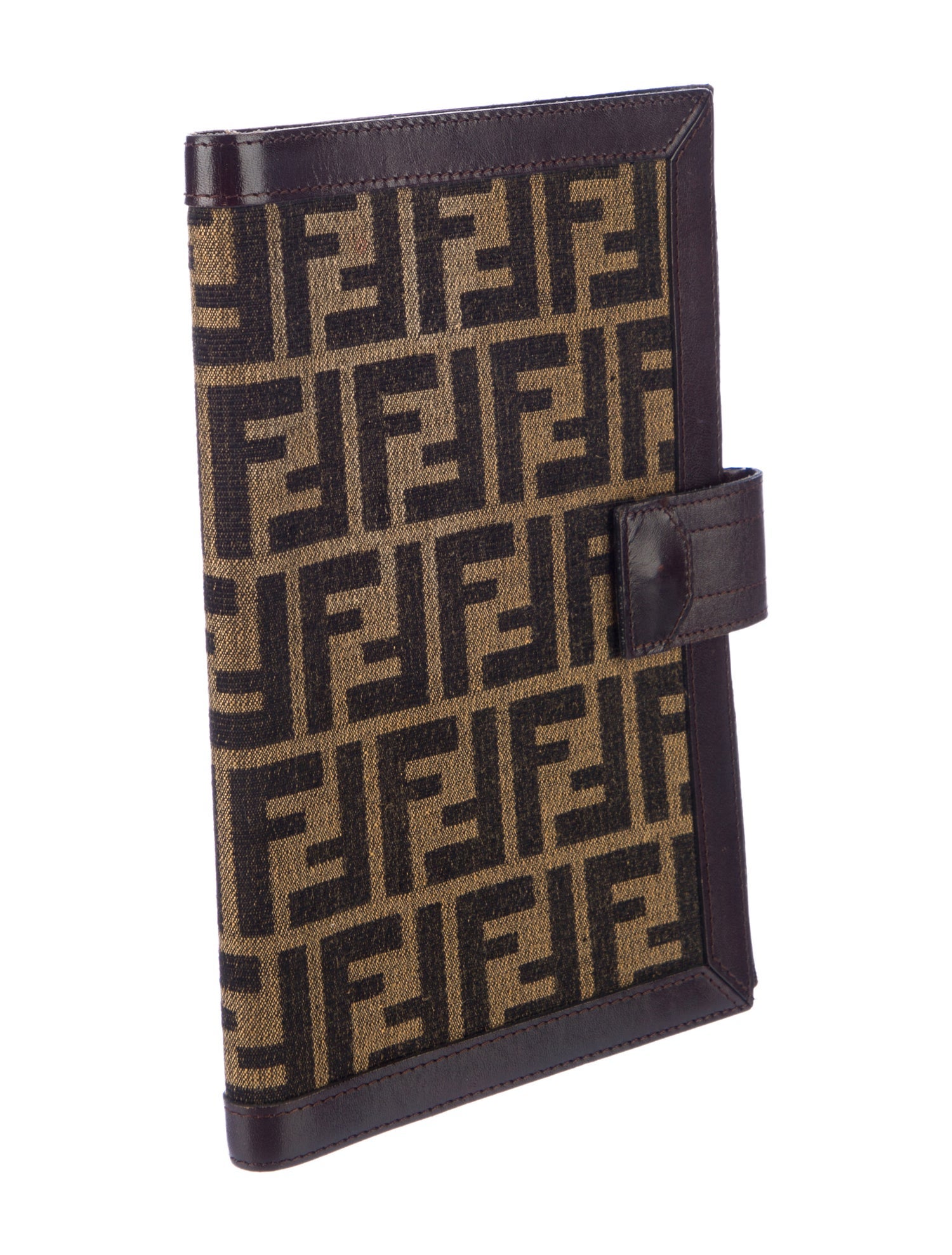 Fendi Print Leather Agenda Cover