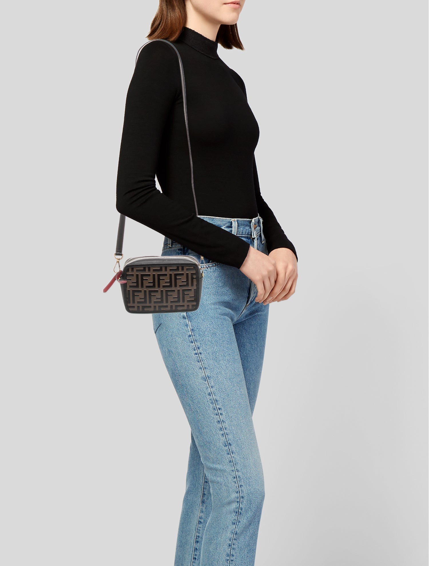 Fendi Leather Camera Case Mini