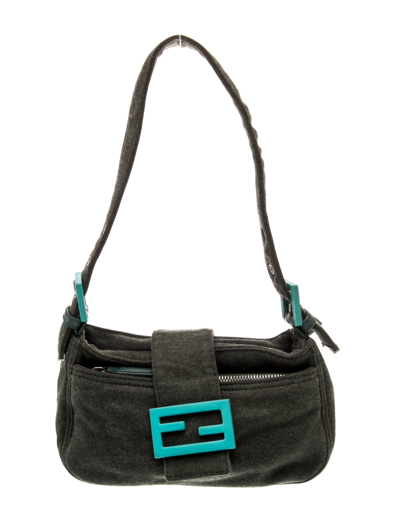 Fendi Canvas Baguette