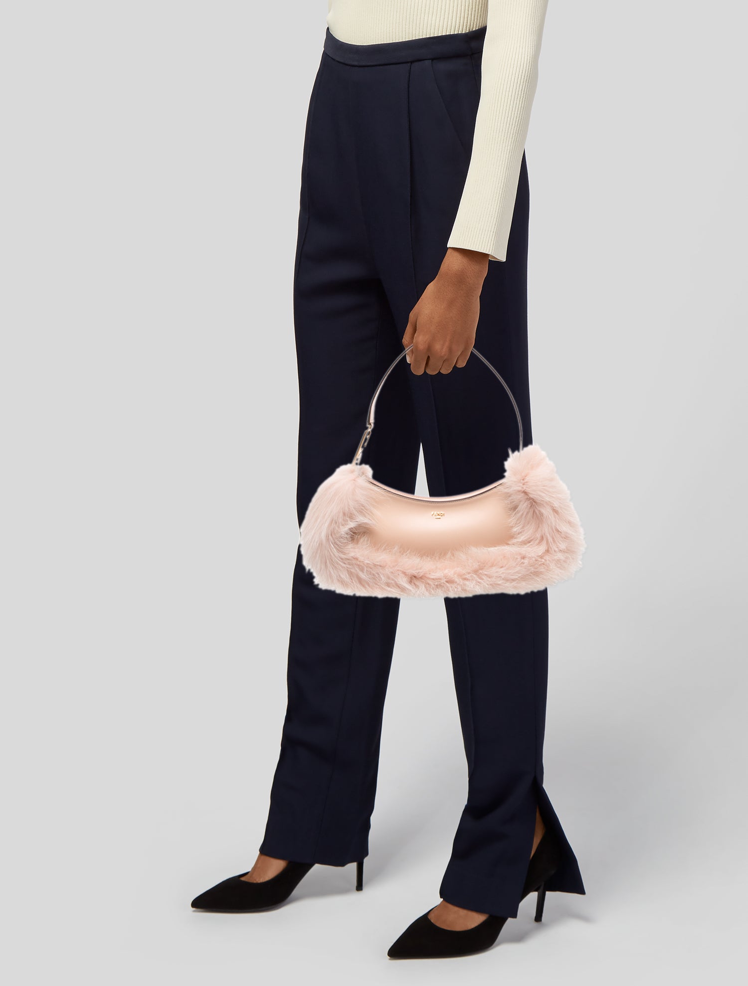 Fendi Leather Shoulder Bag