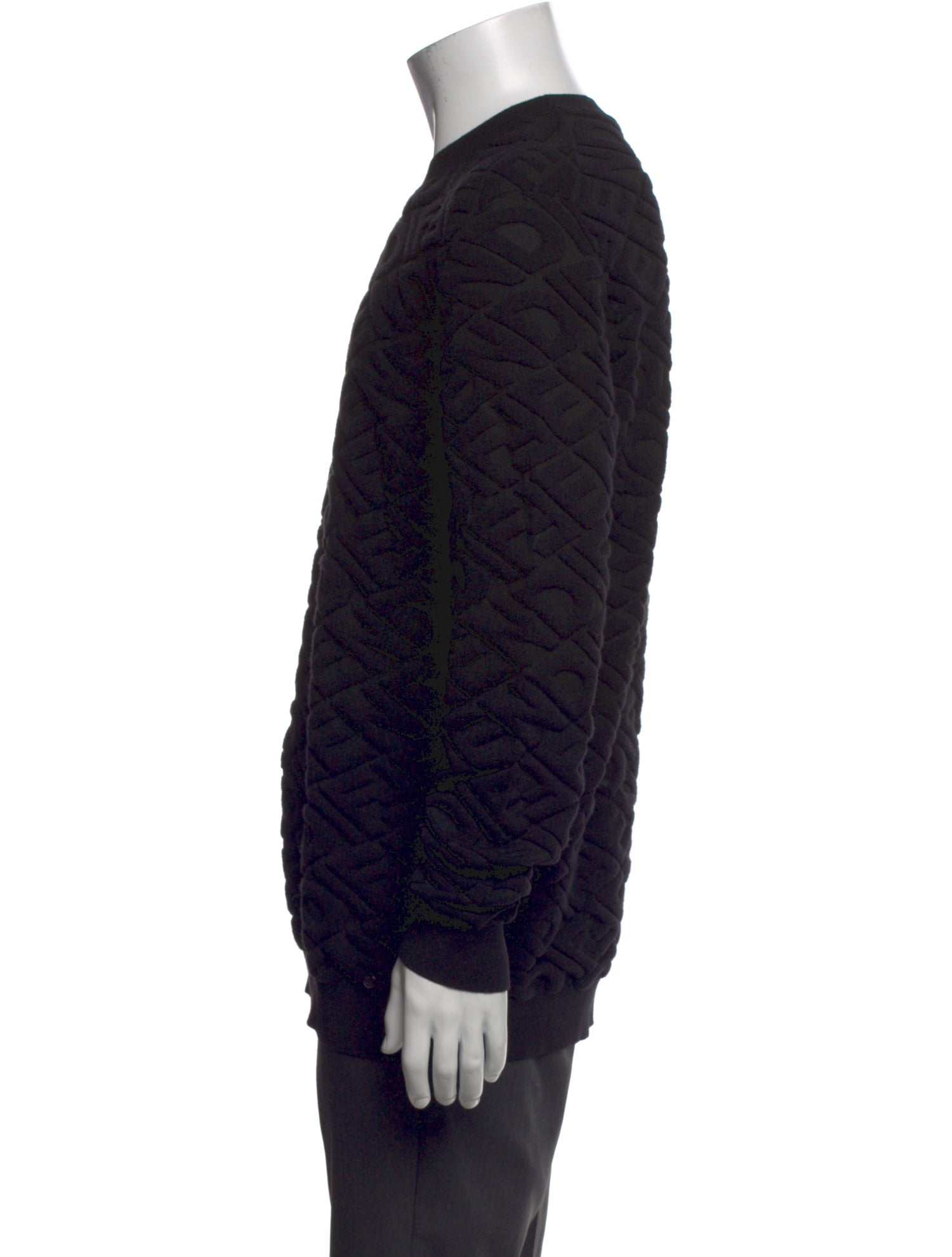 Fendi Wool Crew Neck Pullover