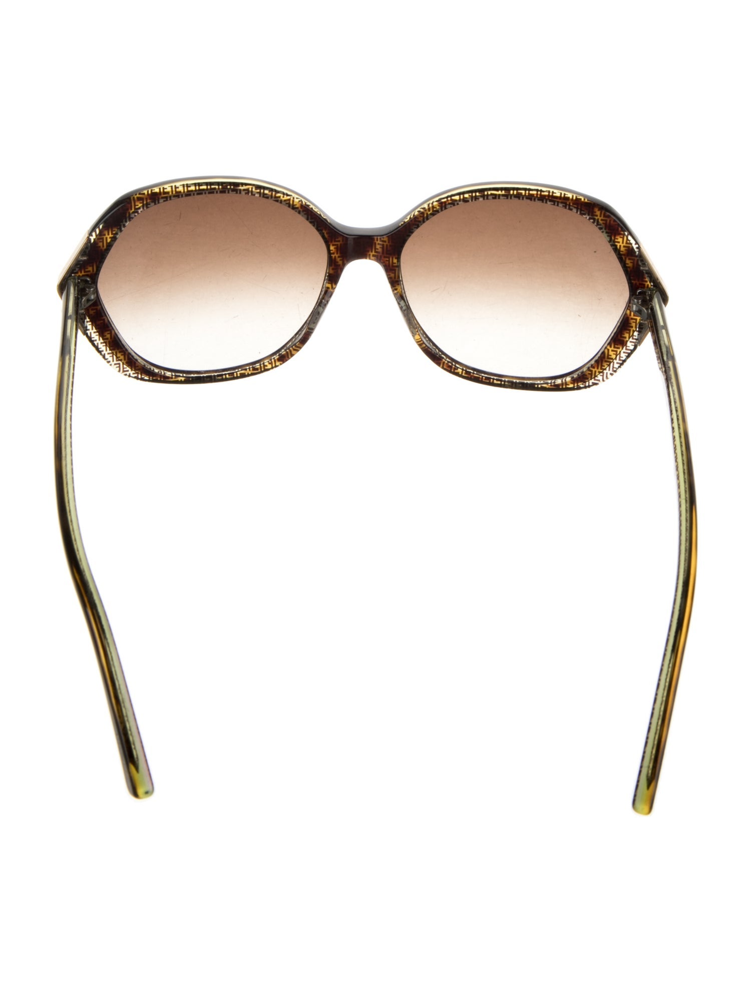 Fendi Vintage Zucchino FF Logo Sunglasses
