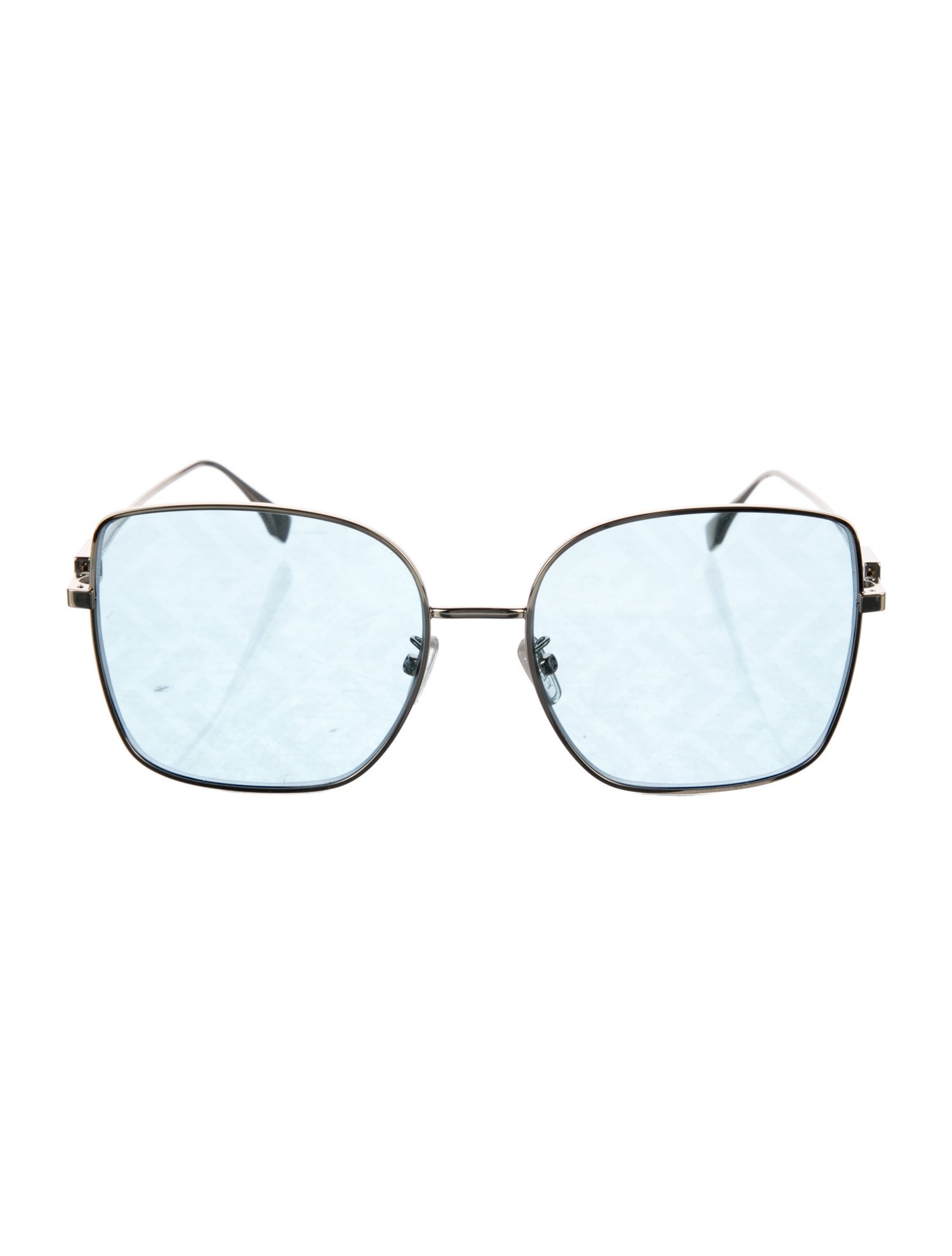 Fendi Zucca FF Logo Oversize Sunglasses