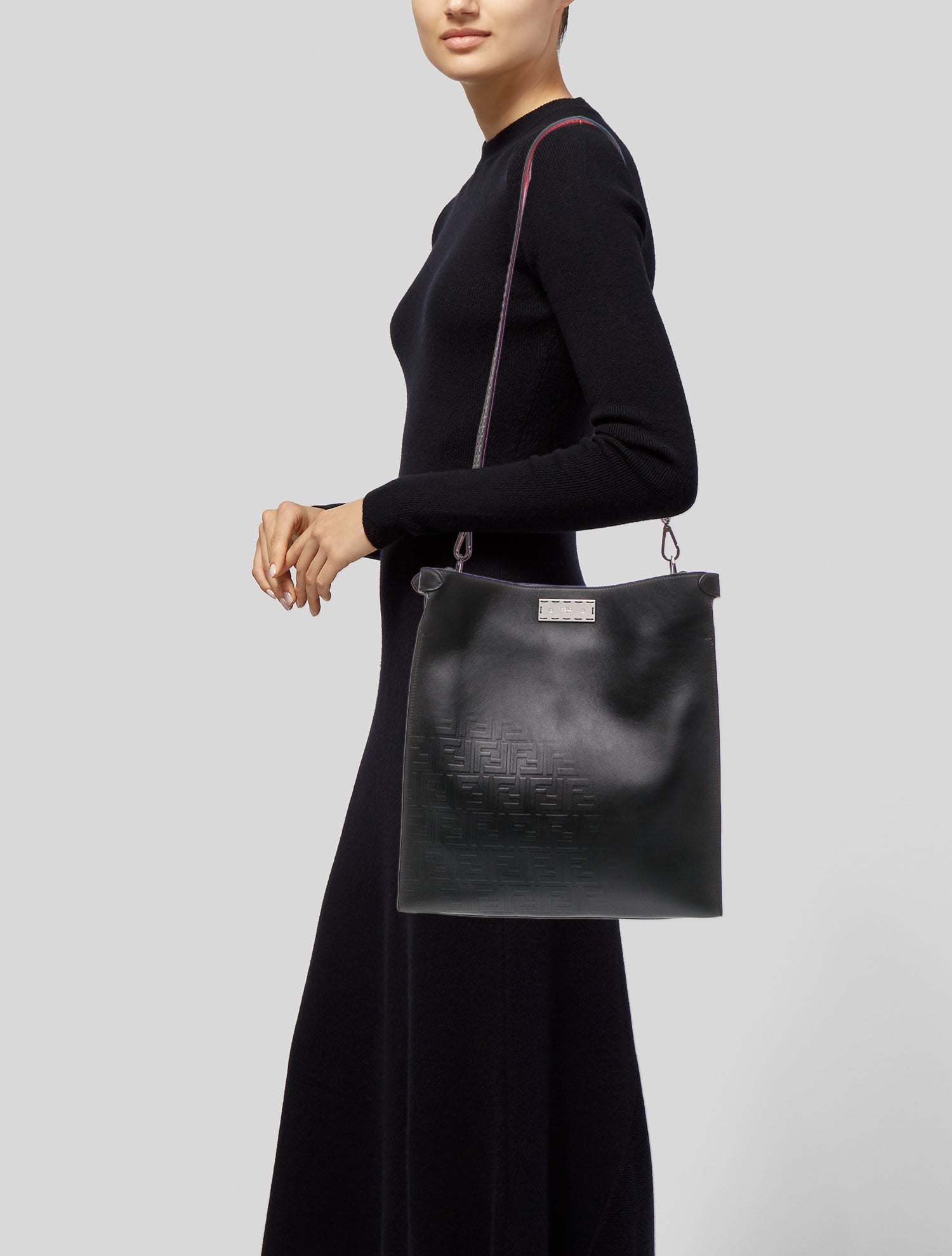 Fendi Zucca FF Crossbody Bag