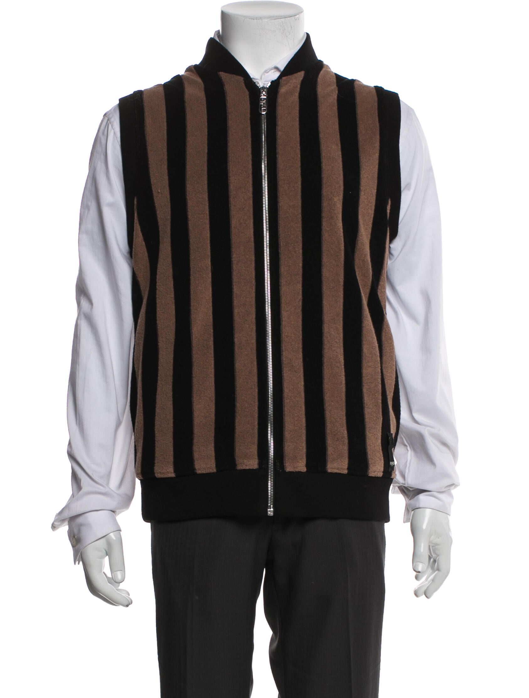 Fendi Striped Vest