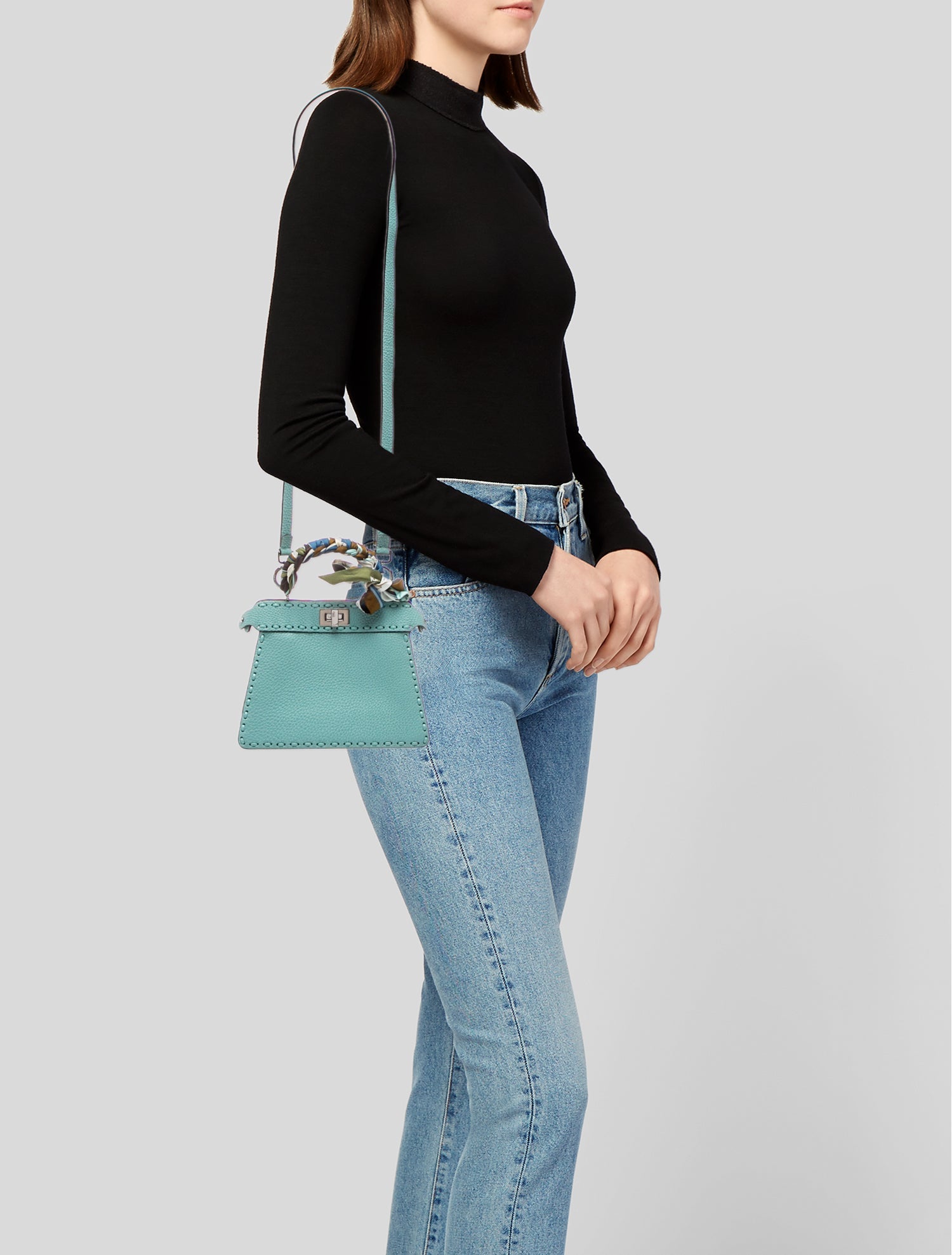 Fendi Leather Shoulder Bag