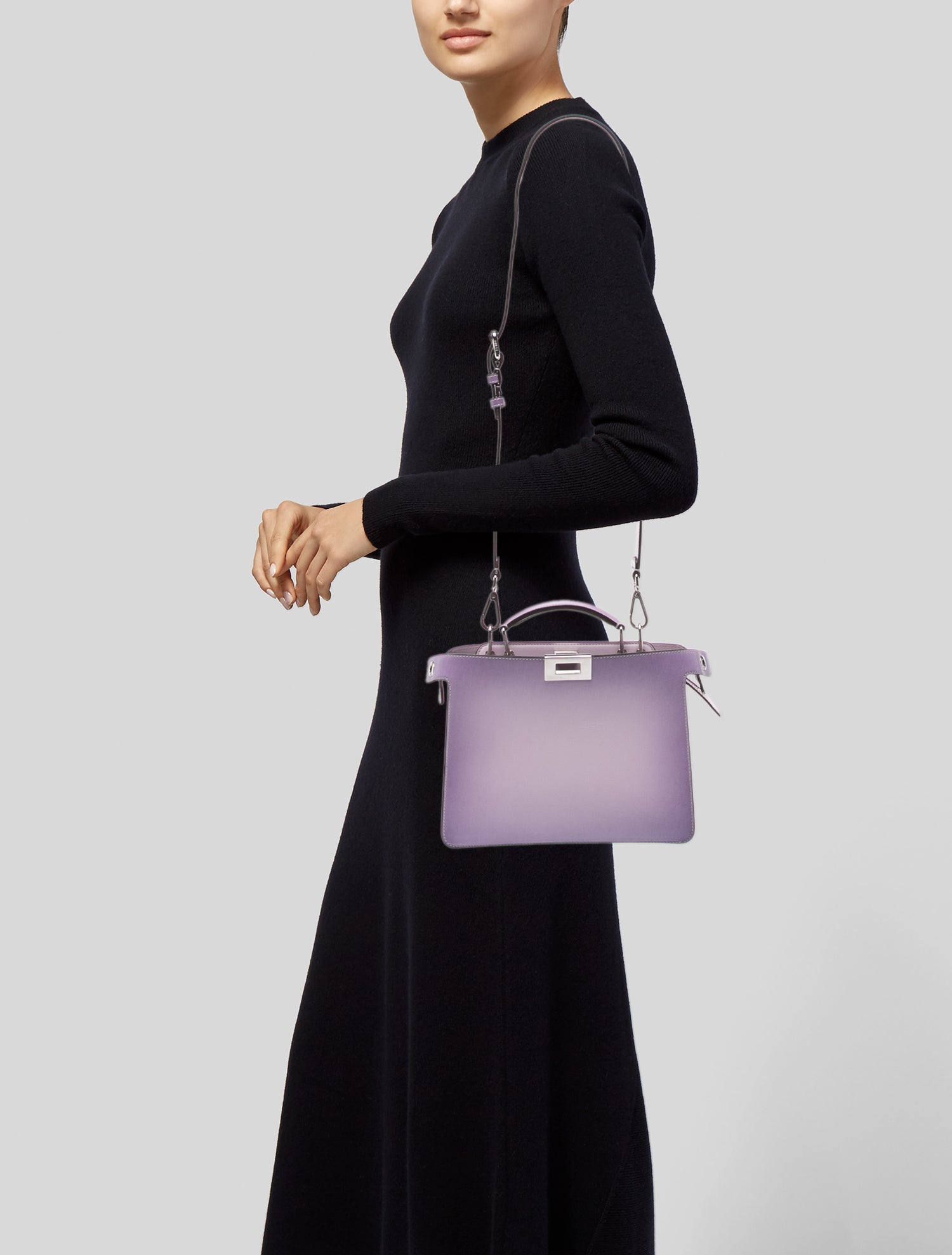 Fendi Zucca FF Peekaboo Mini
