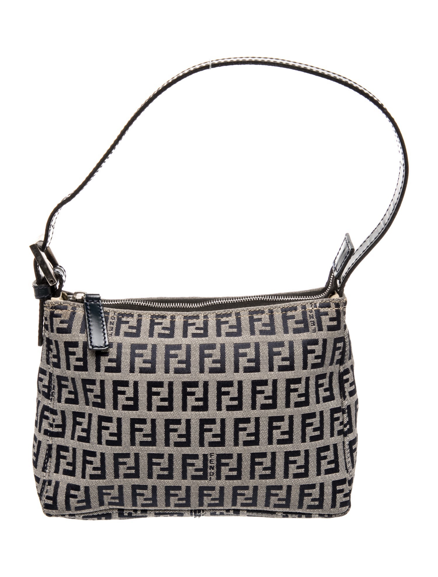 Fendi Zucca FF Top Handle Bag Vintage