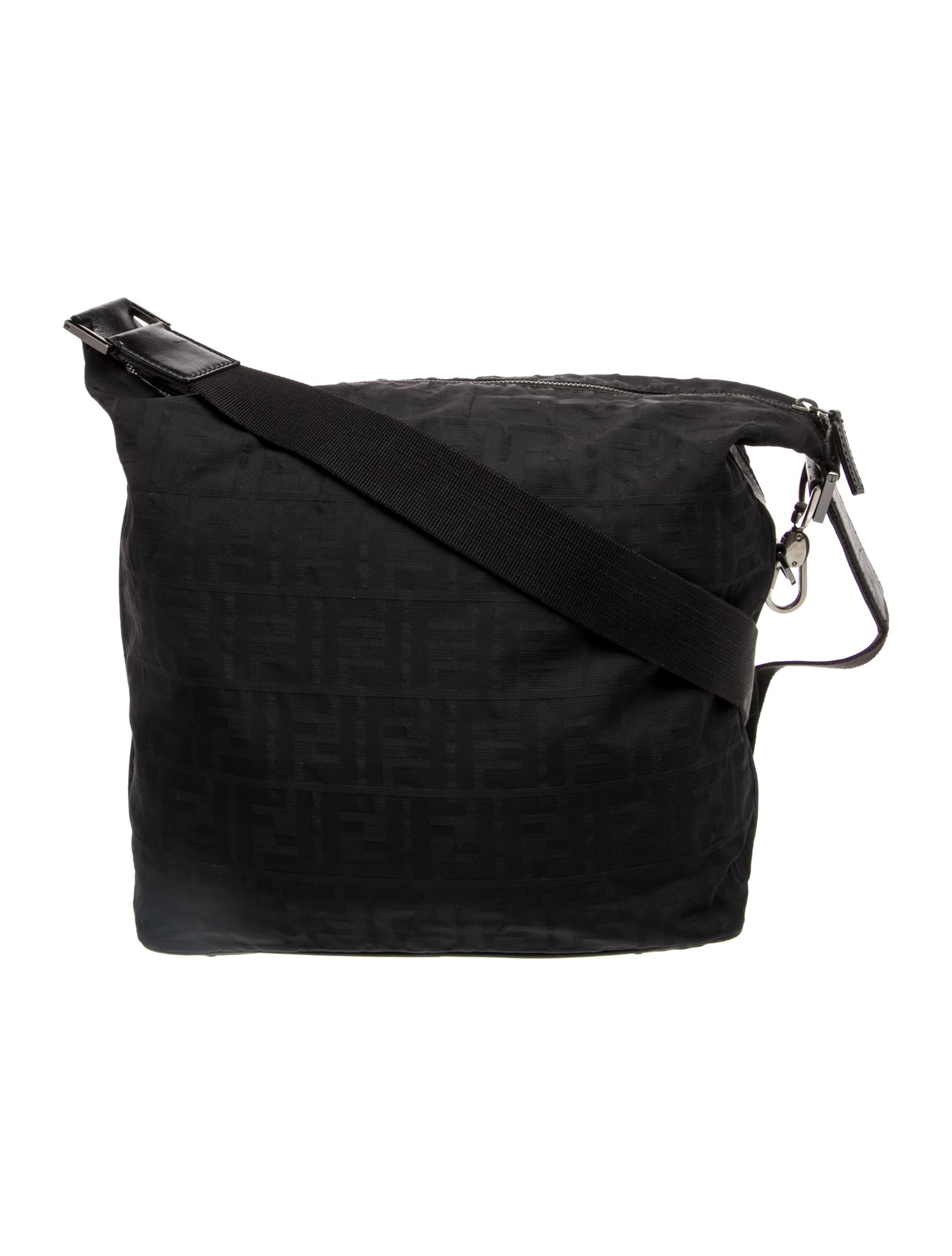 Fendi Zucca FF Shoulder Bag Vintage