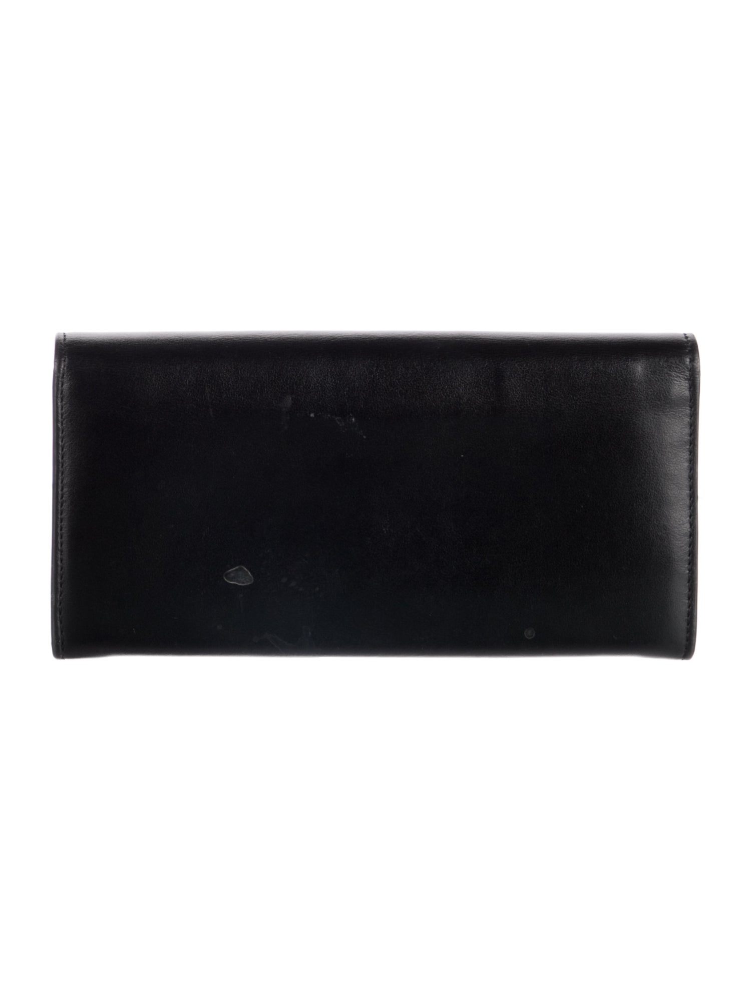 Fendi Peekaboo Leather Continental Wallet