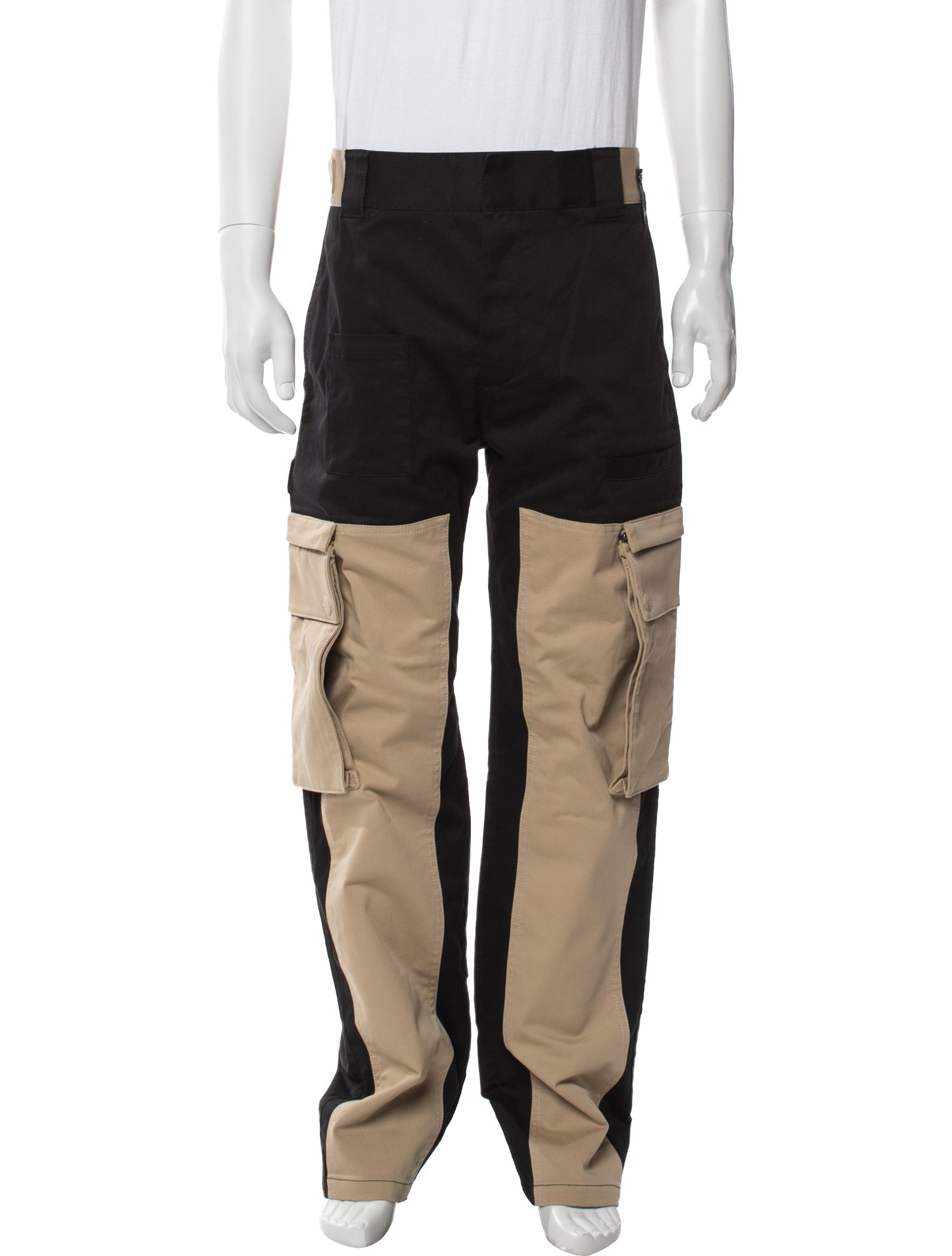 Fendi Zucchino FF Logo Cargo Pants