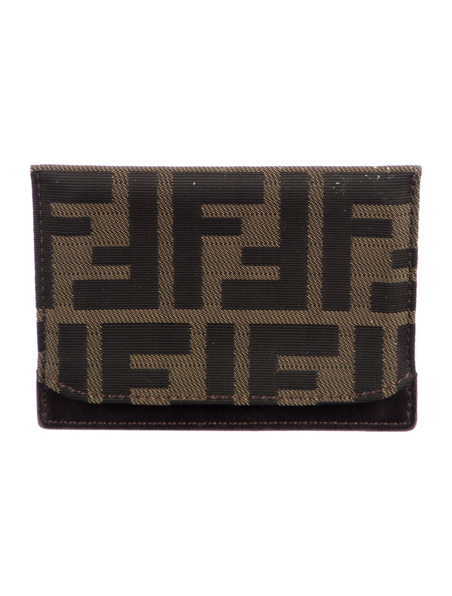 Fendi Vintage Zucca FF Logo Wallet