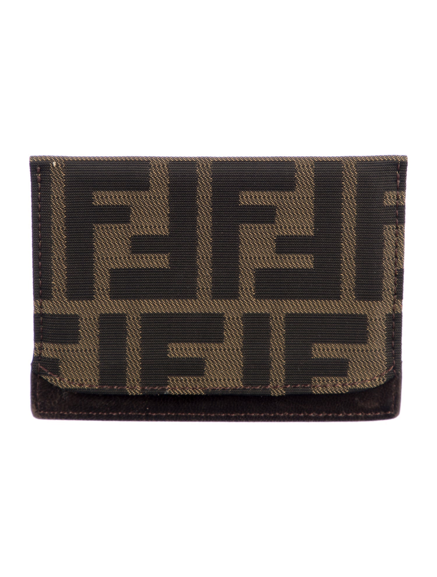 Fendi Vintage Zucca FF Logo Wallet