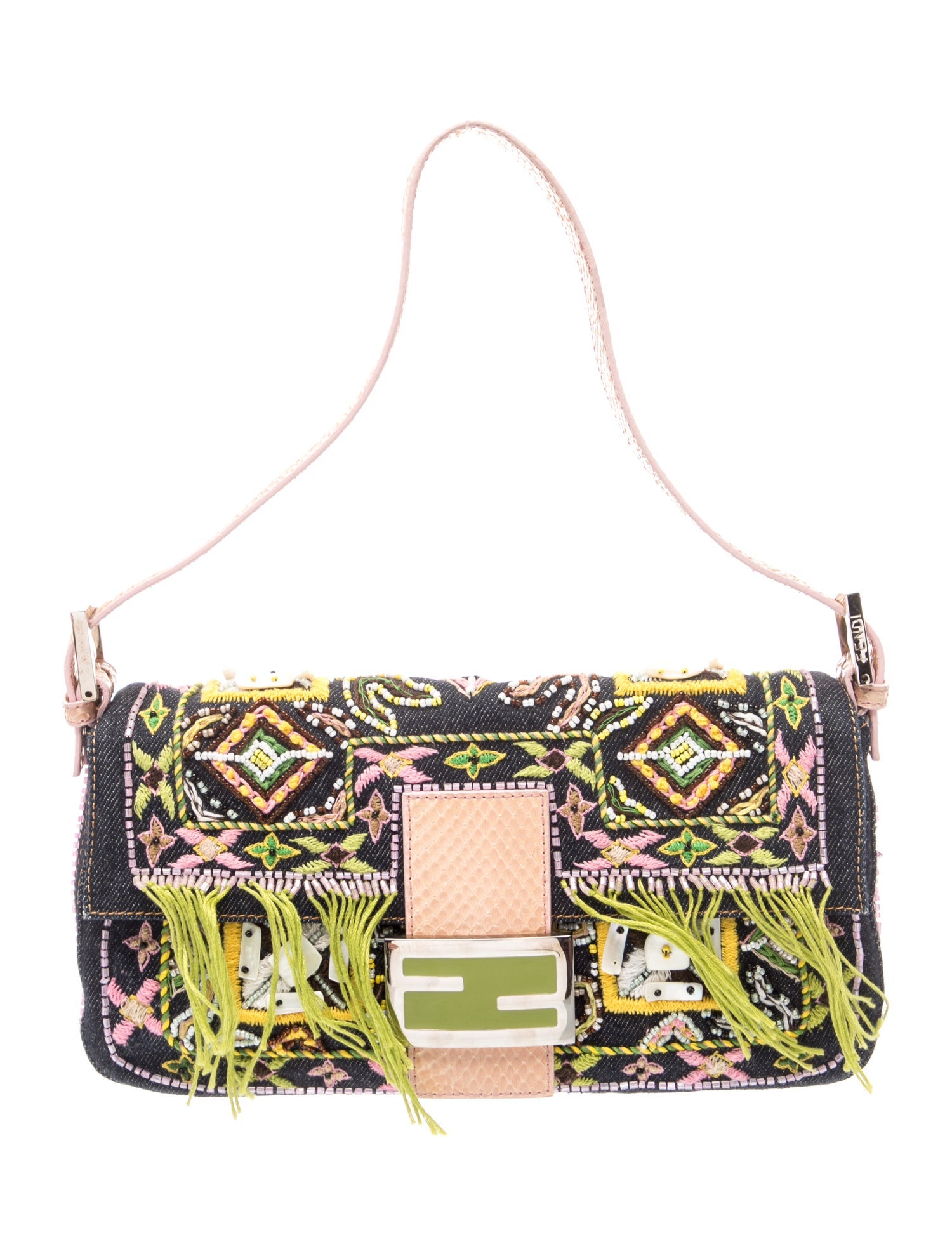 Fendi Zucca FF Baguette Vintage